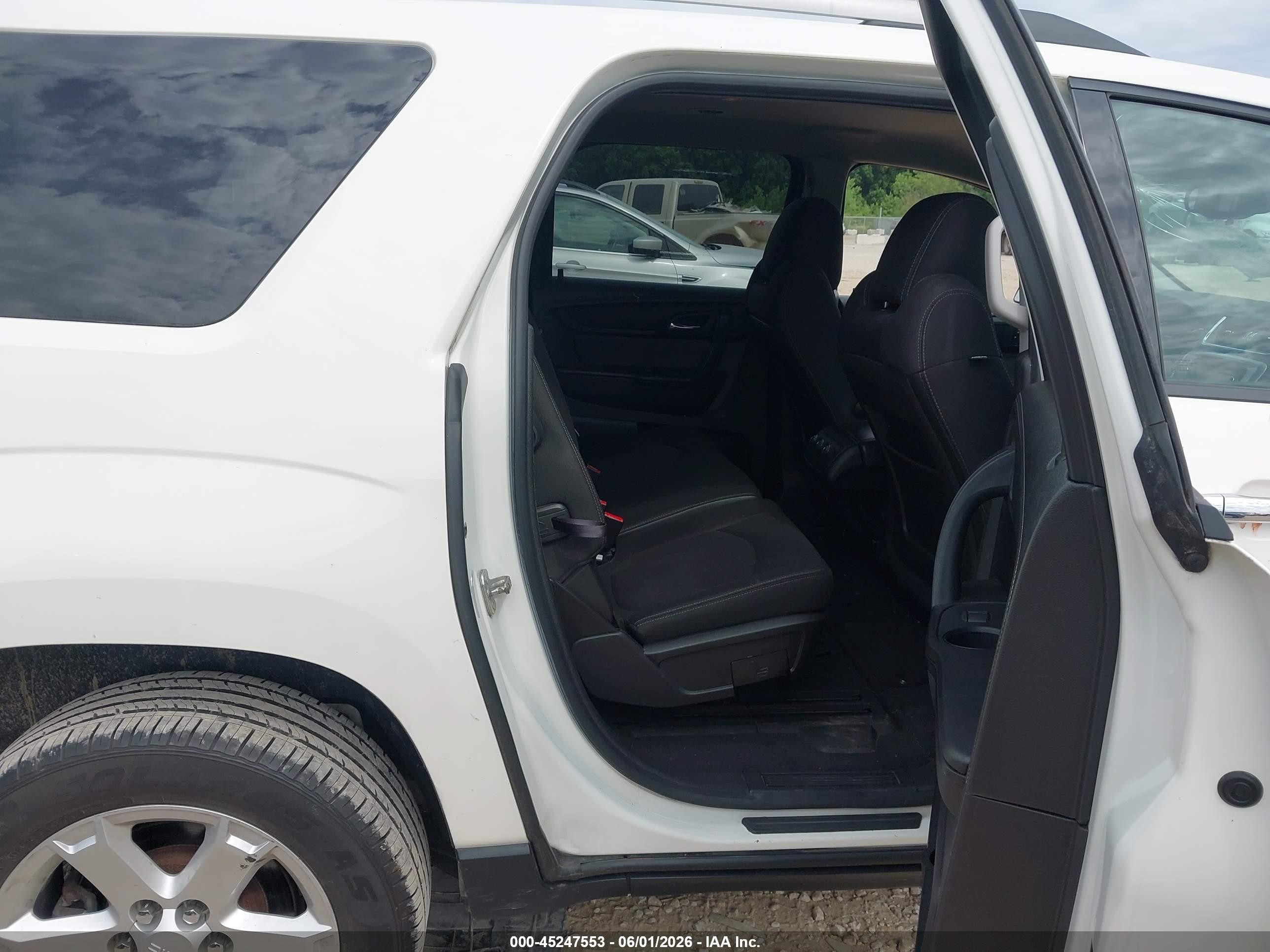 2015 Gmc Acadia Sle-1 White vin: 1GKKRNED0FJ129788