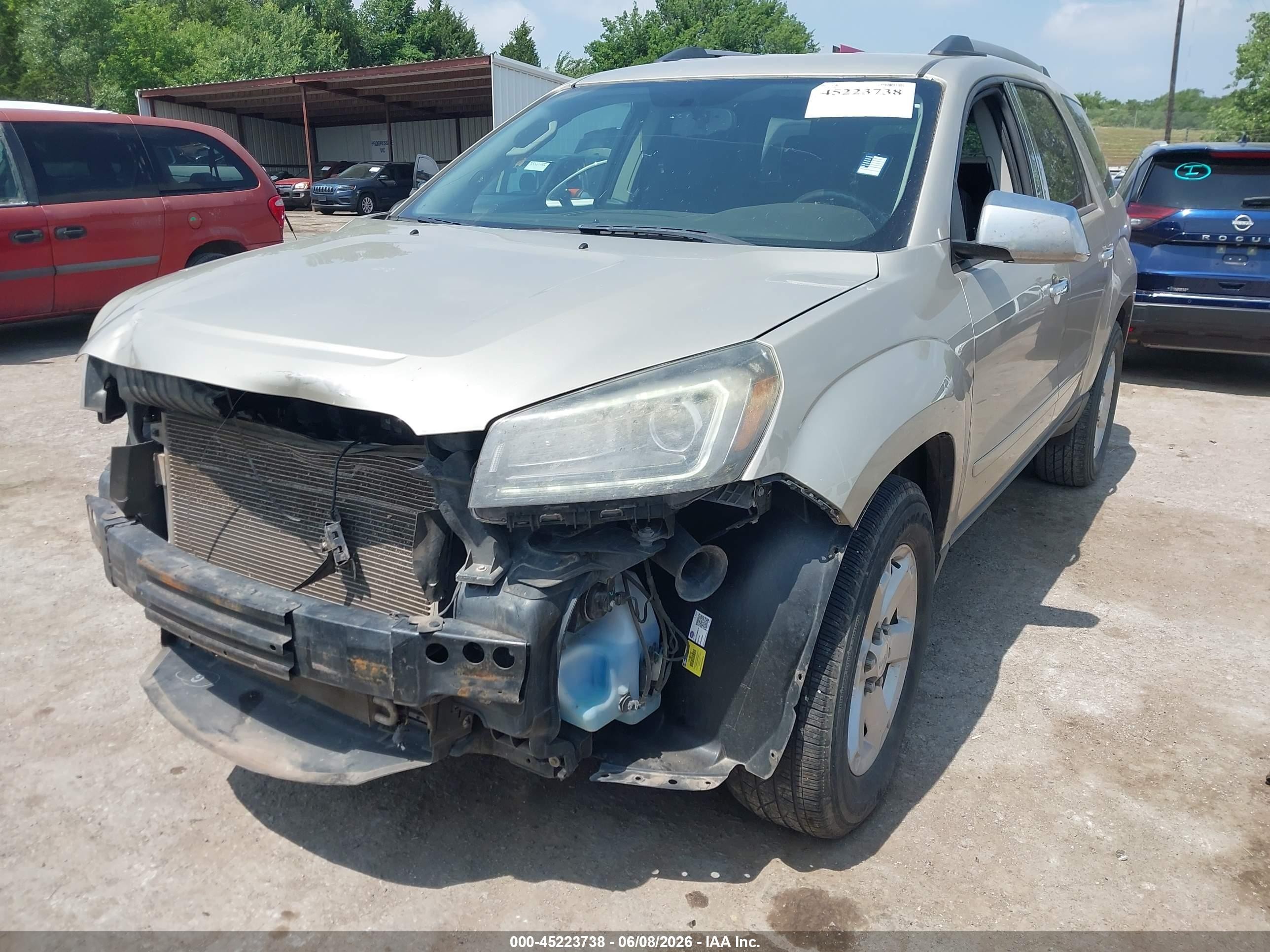 2015 Gmc Acadia Sle-1 Желто-коричневый vin: 1GKKRNED0FJ159017