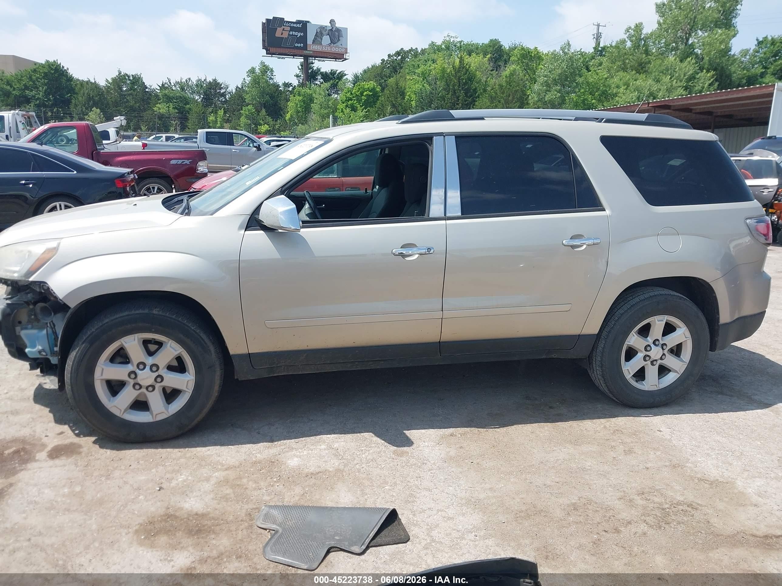 2015 Gmc Acadia Sle-1 Желто-коричневый vin: 1GKKRNED0FJ159017