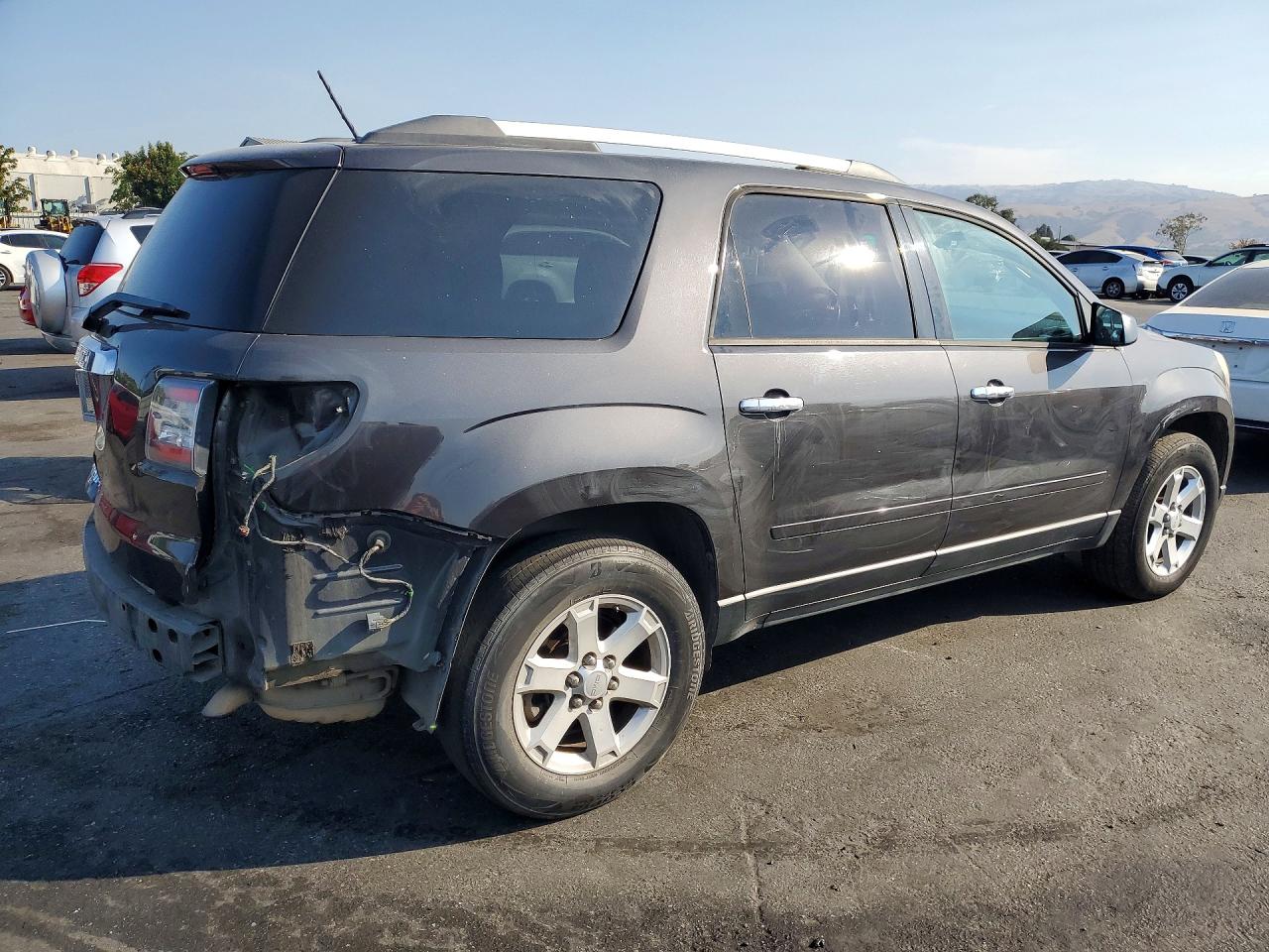2015 Gmc Acadia Sle Угольный vin: 1GKKRNED0FJ255391