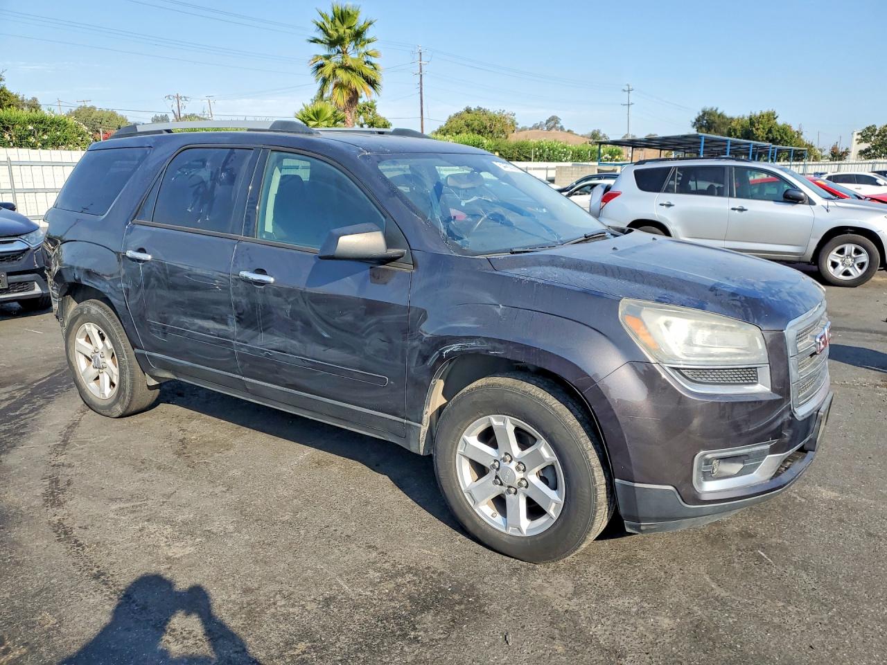 2015 Gmc Acadia Sle Угольный vin: 1GKKRNED0FJ255391