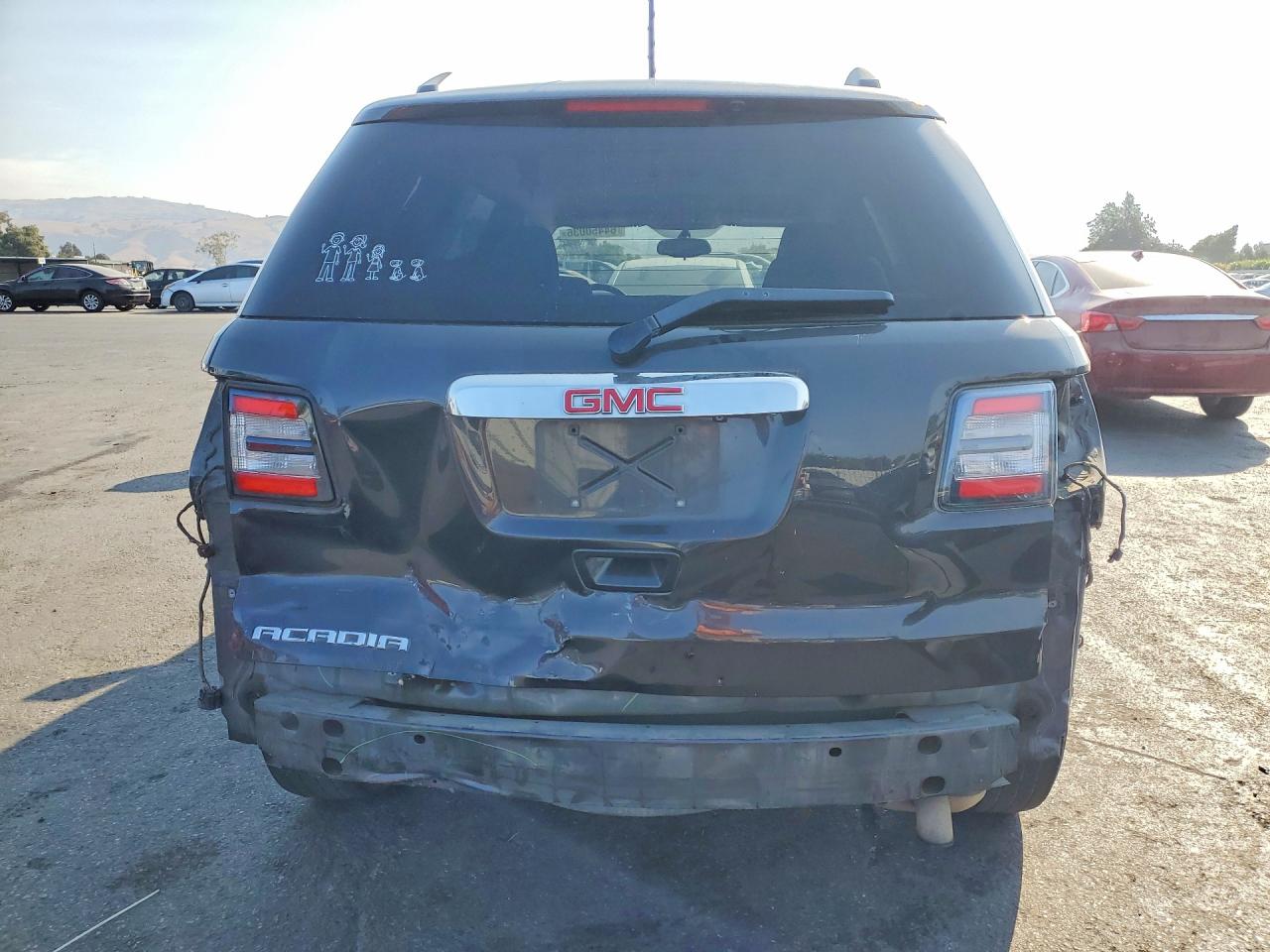 2015 Gmc Acadia Sle Угольный vin: 1GKKRNED0FJ255391