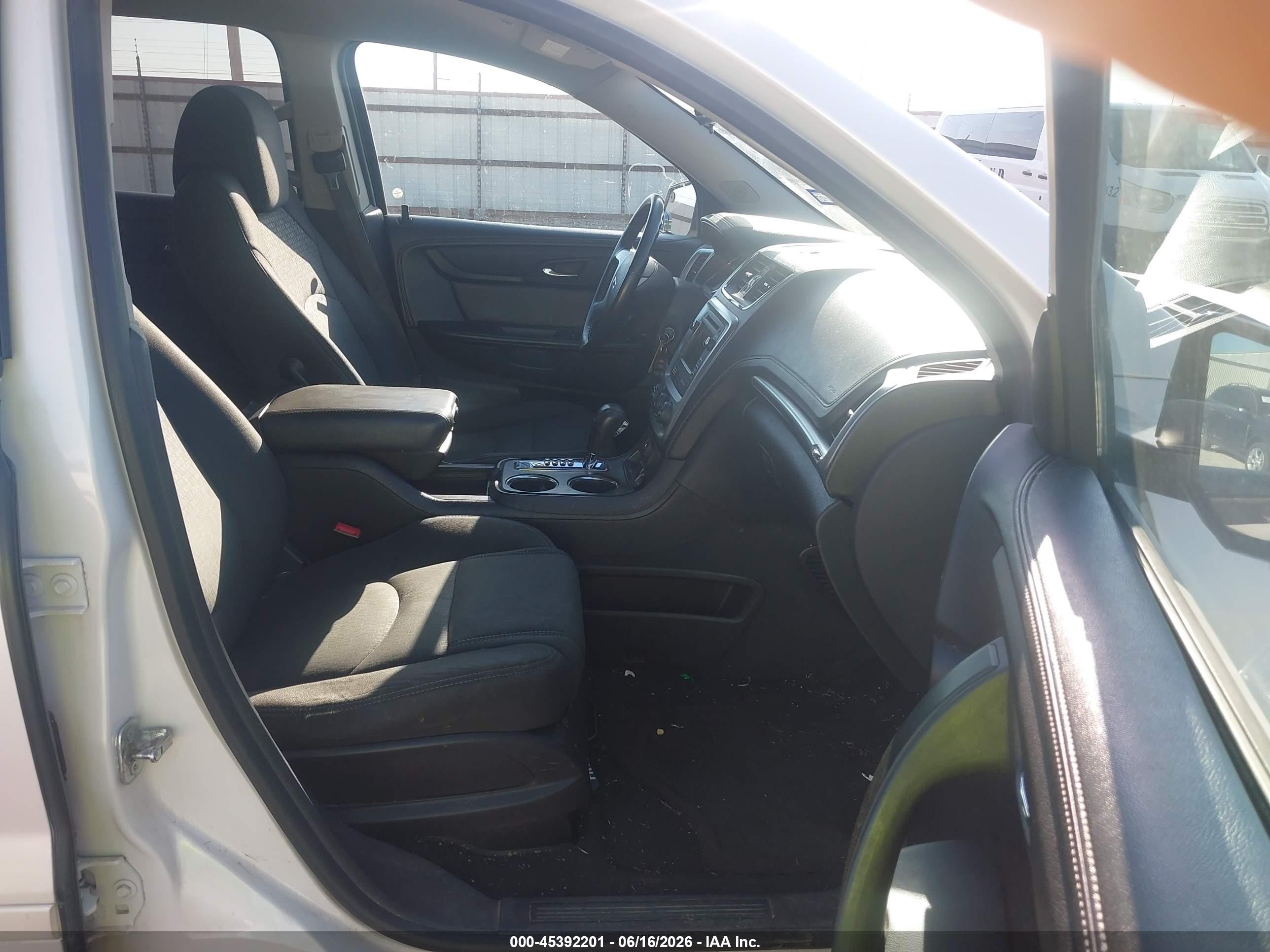2015 Gmc Acadia Sle-1 White vin: 1GKKRNED0FJ302709