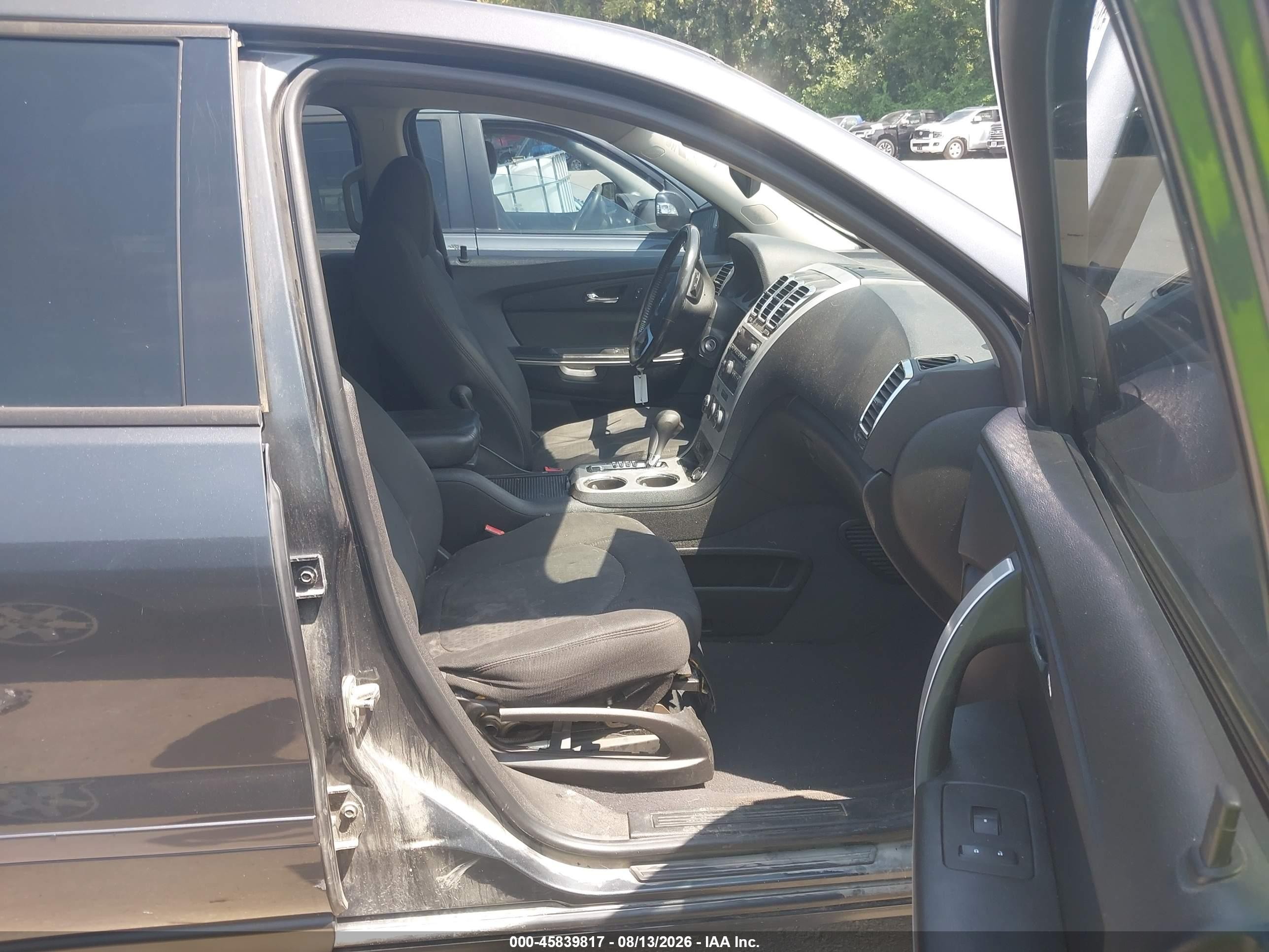 2012 Gmc Acadia Sl Gray vin: 1GKKRNED2CJ352121