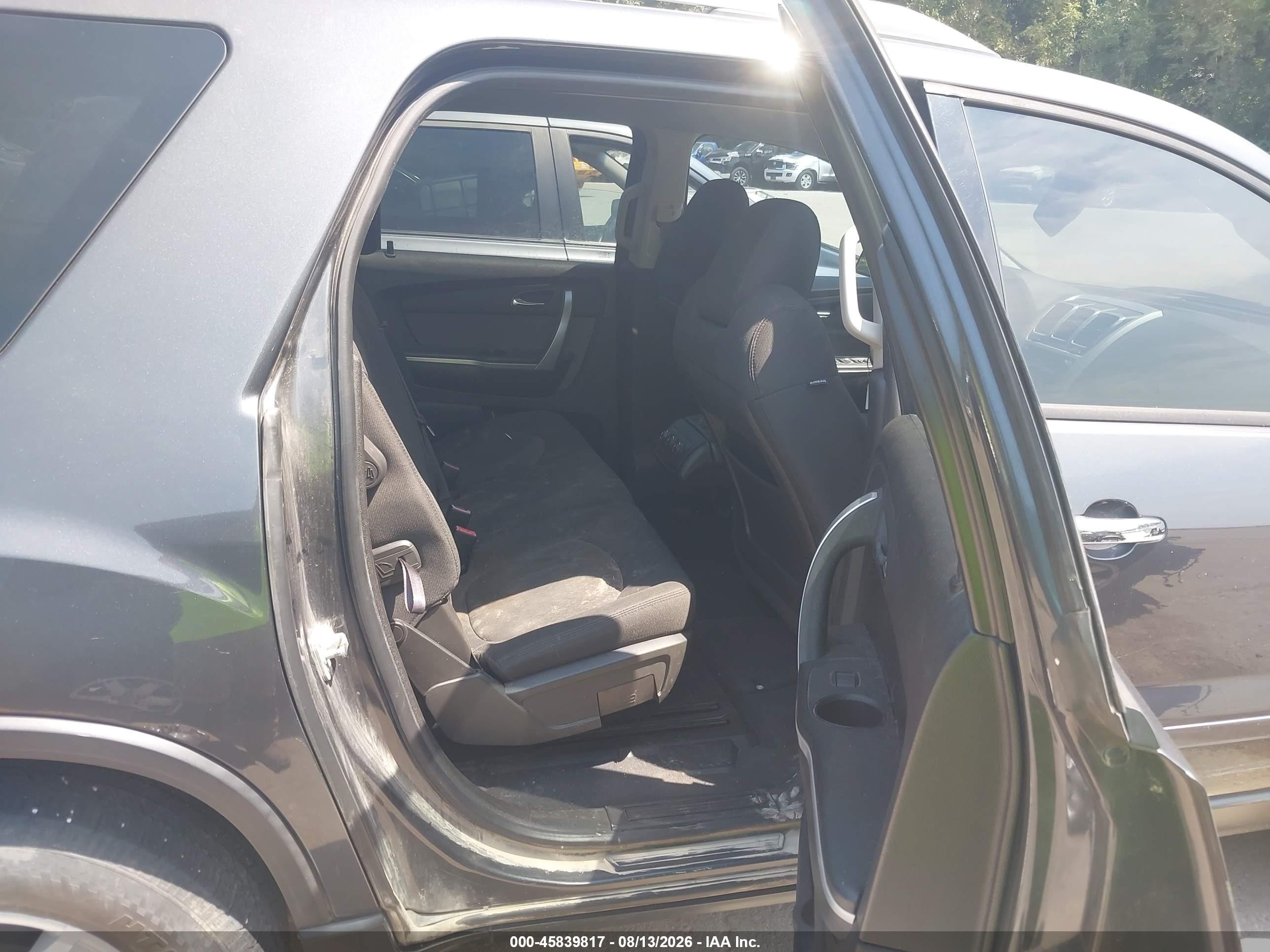 2012 Gmc Acadia Sl Gray vin: 1GKKRNED2CJ352121