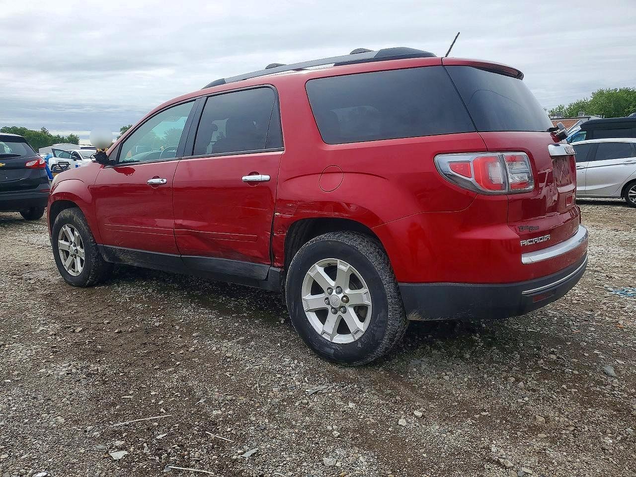 2013 Gmc Acadia Sle Темно-бордовый vin: 1GKKRNED2DJ266521