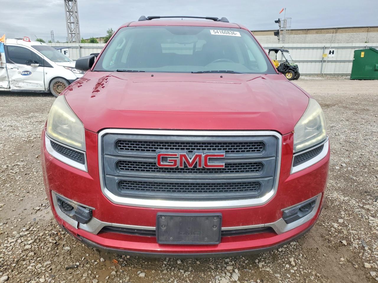 2013 Gmc Acadia Sle Темно-бордовый vin: 1GKKRNED2DJ266521