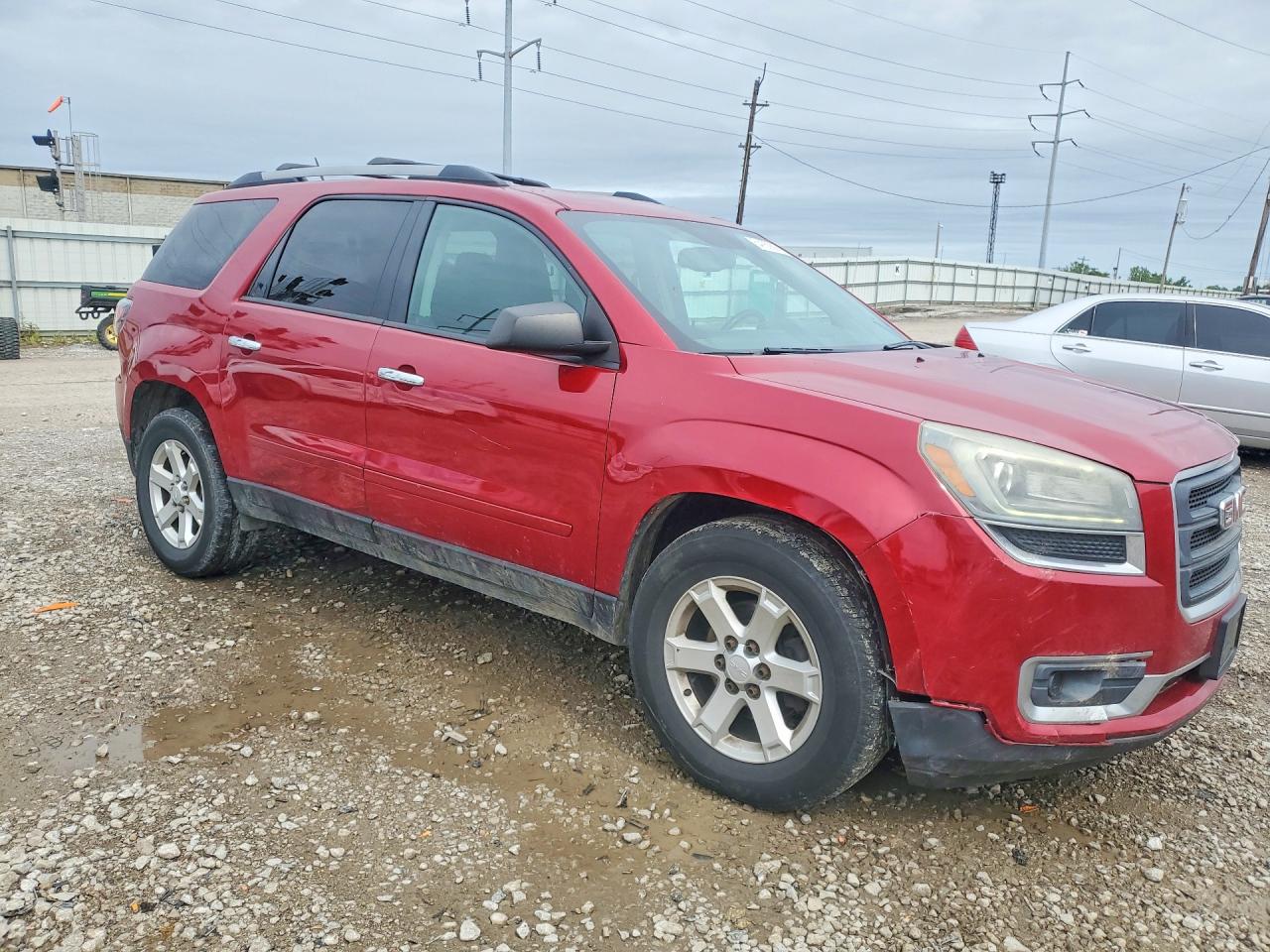 2013 Gmc Acadia Sle Темно-бордовый vin: 1GKKRNED2DJ266521
