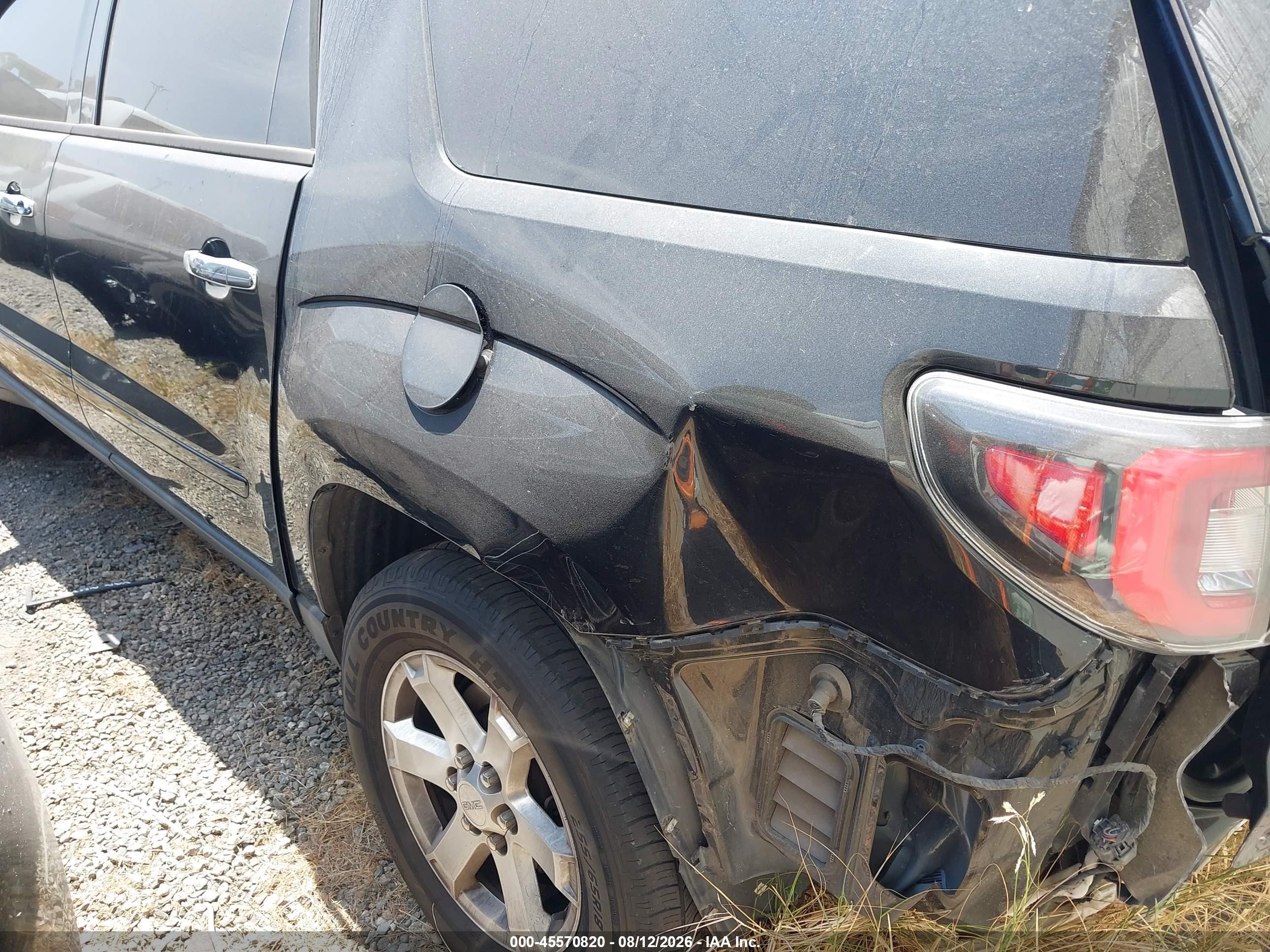 2015 Gmc Acadia Sle-1 Black vin: 1GKKRNED2FJ140842