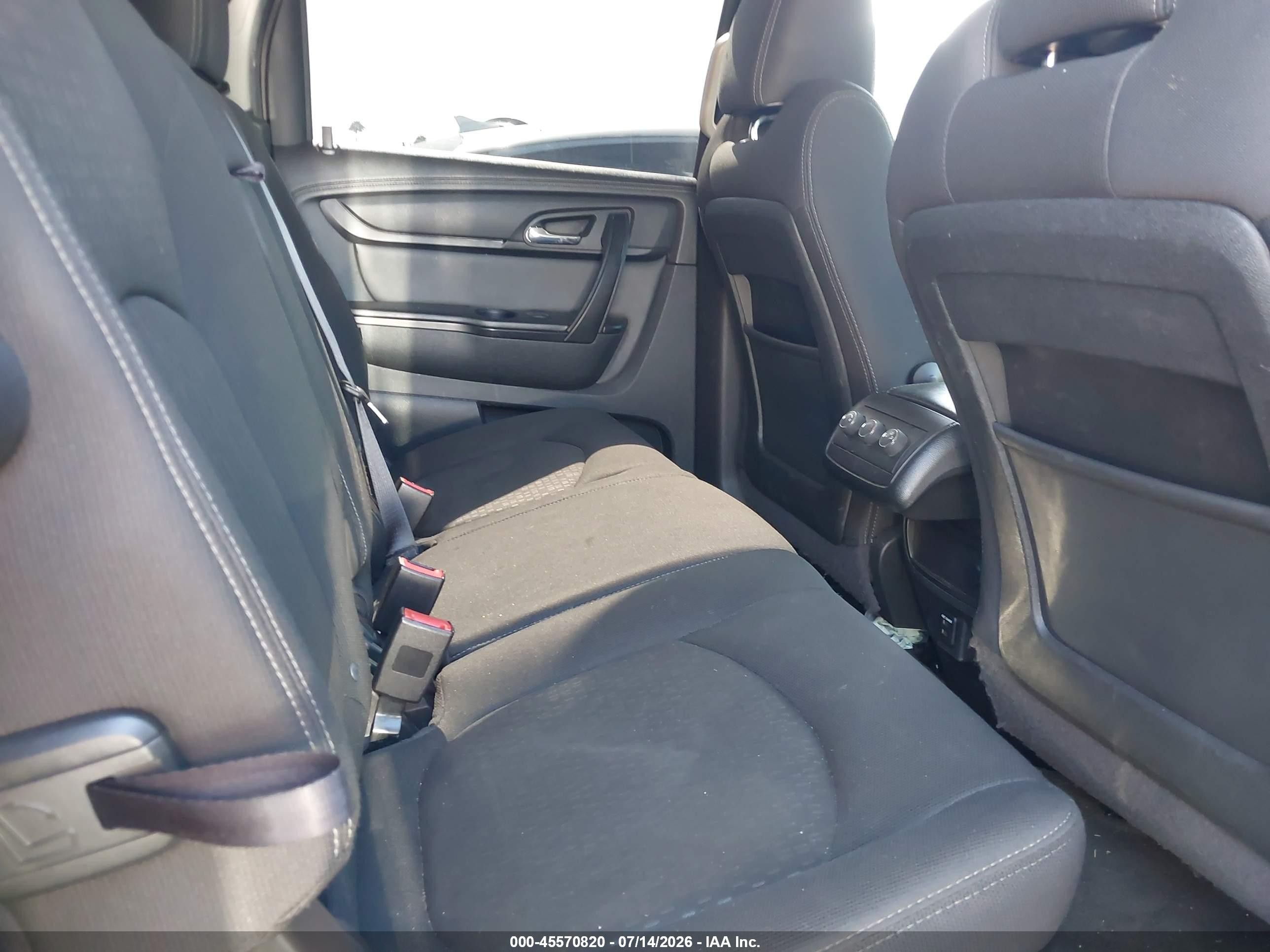 2015 Gmc Acadia Sle-1 Black vin: 1GKKRNED2FJ140842
