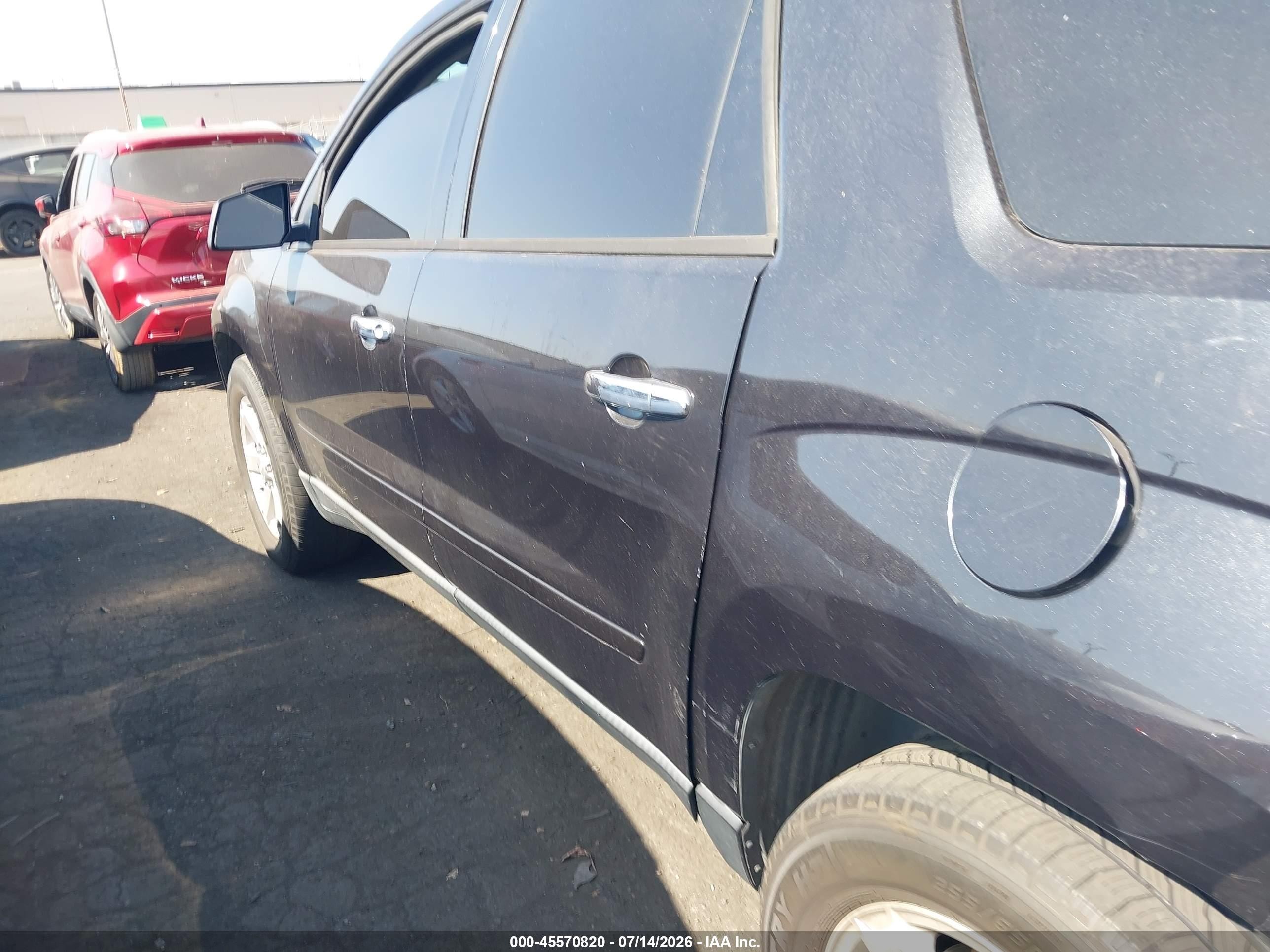 2015 Gmc Acadia Sle-1 Black vin: 1GKKRNED2FJ140842