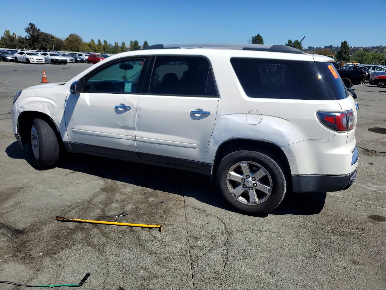 2015 Gmc Acadia Sle Белый vin: 1GKKRNED2FJ274377