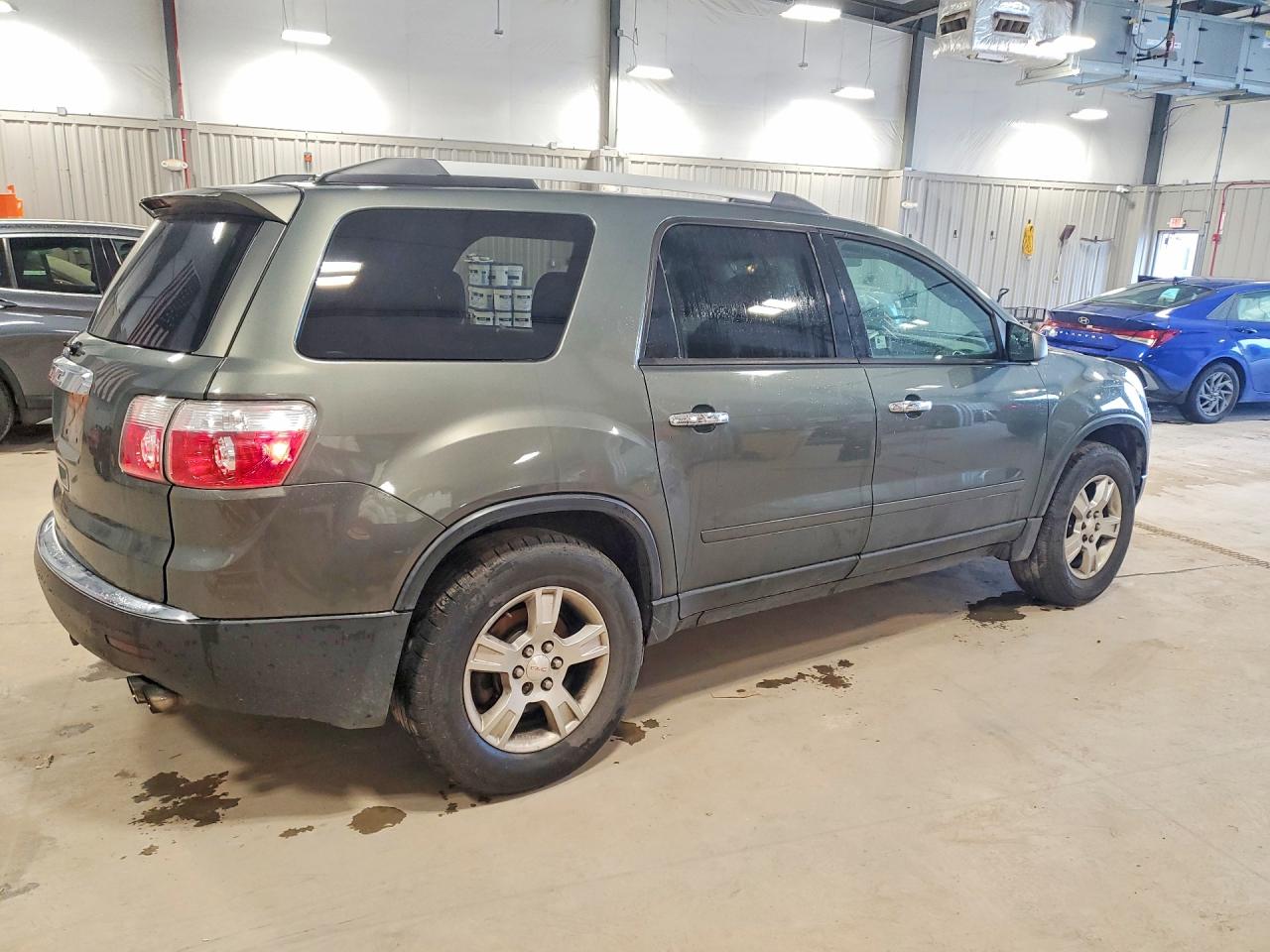 2011 Gmc Acadia Sle Gray vin: 1GKKRNED3BJ170376