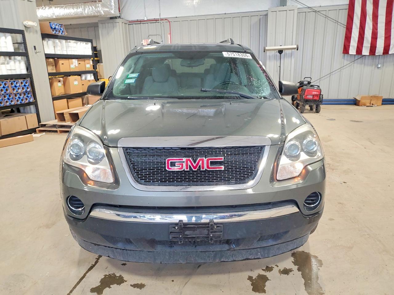 2011 Gmc Acadia Sle Gray vin: 1GKKRNED3BJ170376