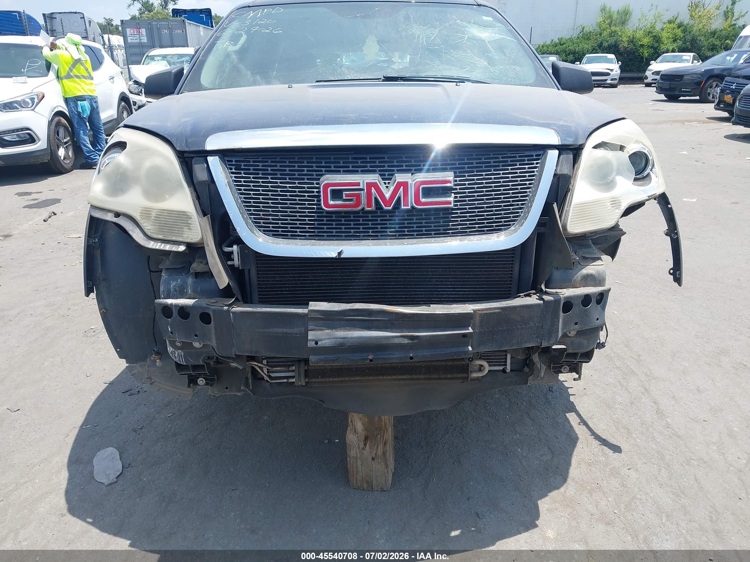 2012 Gmc Acadia Sl Dark Blue vin: 1GKKRNED3CJ173120