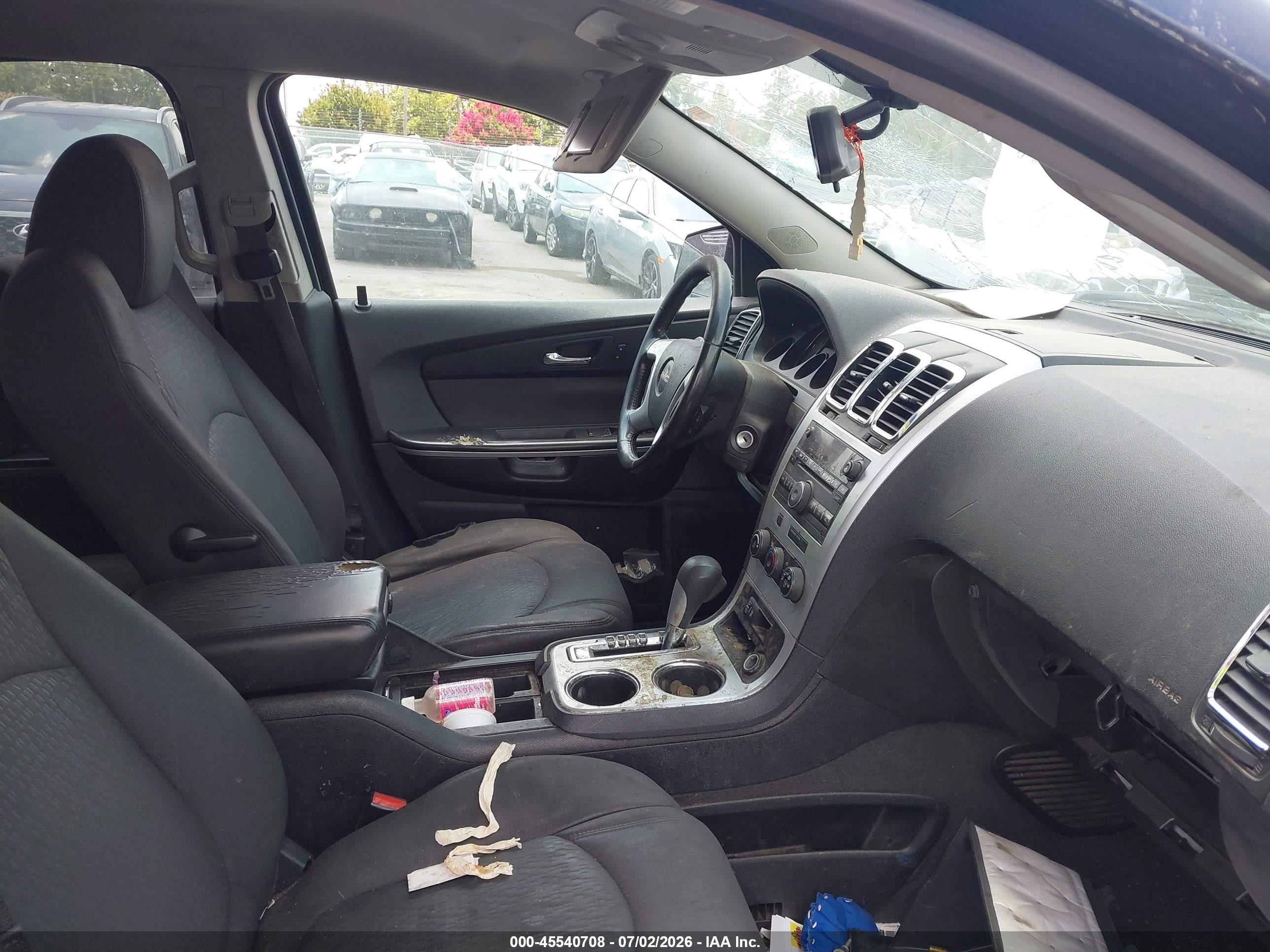 2012 Gmc Acadia Sl Dark Blue vin: 1GKKRNED3CJ173120