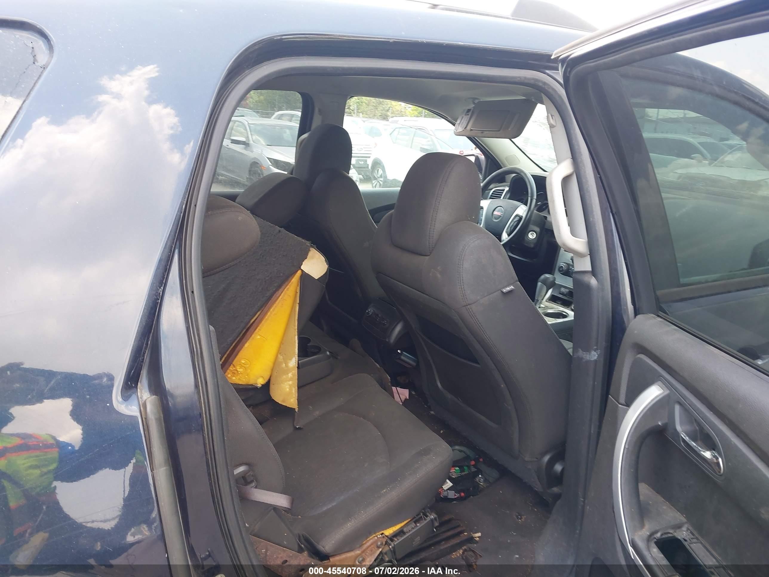 2012 Gmc Acadia Sl Dark Blue vin: 1GKKRNED3CJ173120