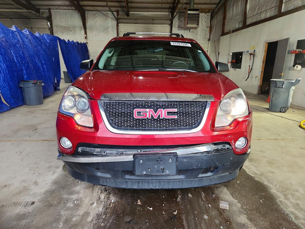 2012 Gmc Acadia Sle Red vin: 1GKKRNED3CJ337501