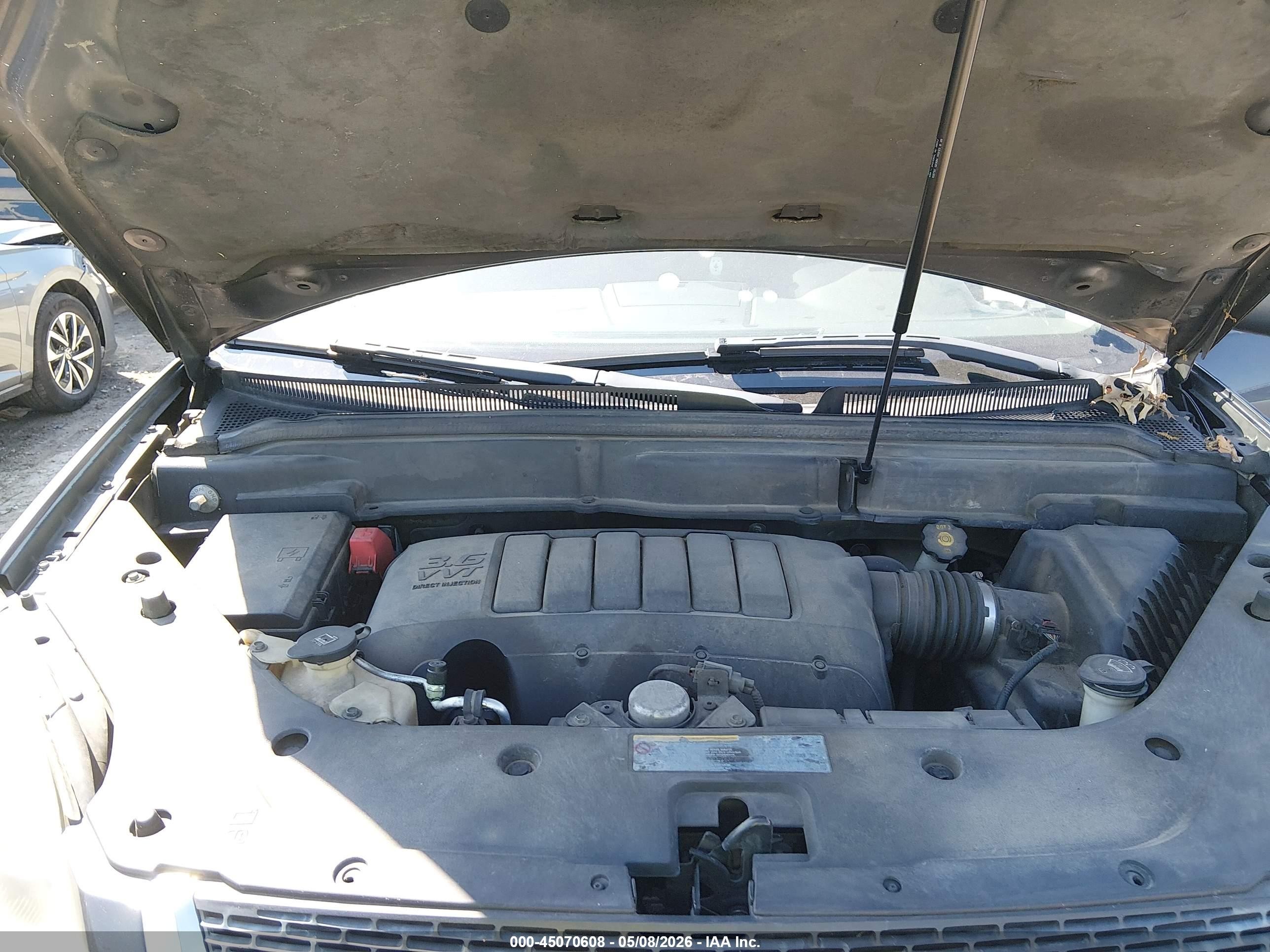 2012 Gmc Acadia Sl Серый vin: 1GKKRNED3CJ390019