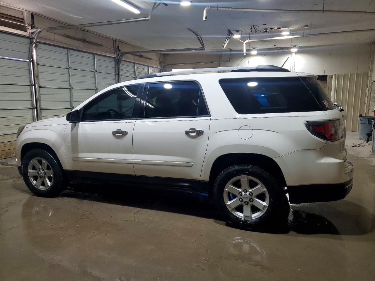 2013 Gmc Acadia Sle White vin: 1GKKRNED3DJ169652