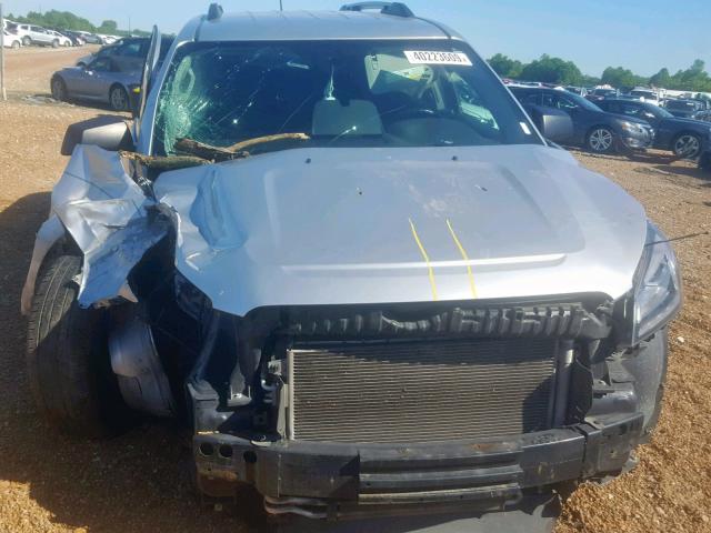 2015 Gmc Acadia Sle Silver vin: 1GKKRNED3FJ289535