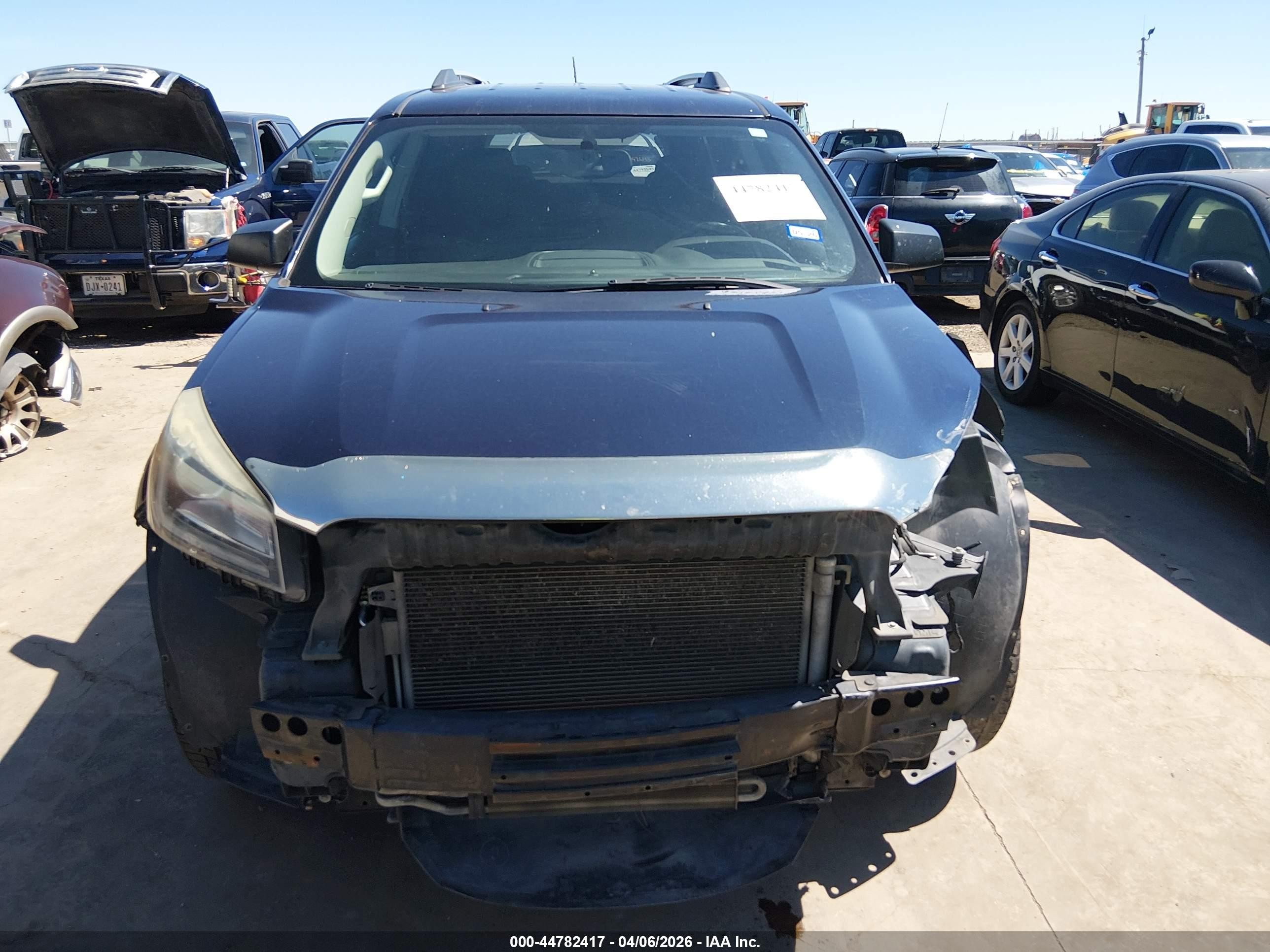 2015 Gmc Acadia Sle-1 Blue vin: 1GKKRNED3FJ296419
