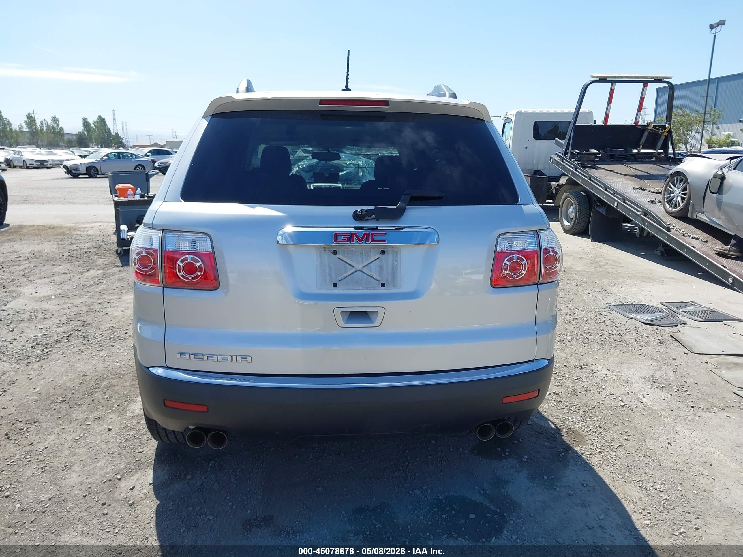 2012 Gmc Acadia Sl Silver vin: 1GKKRNED4CJ226763