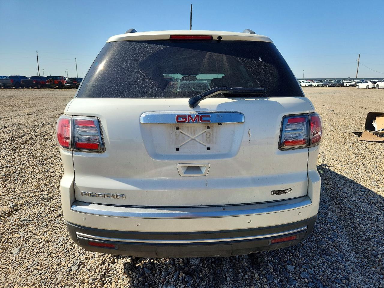 2013 Gmc Acadia Sle Белый vin: 1GKKRNED4DJ190011