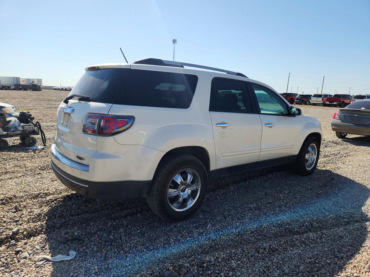 2013 Gmc Acadia Sle Белый vin: 1GKKRNED4DJ190011