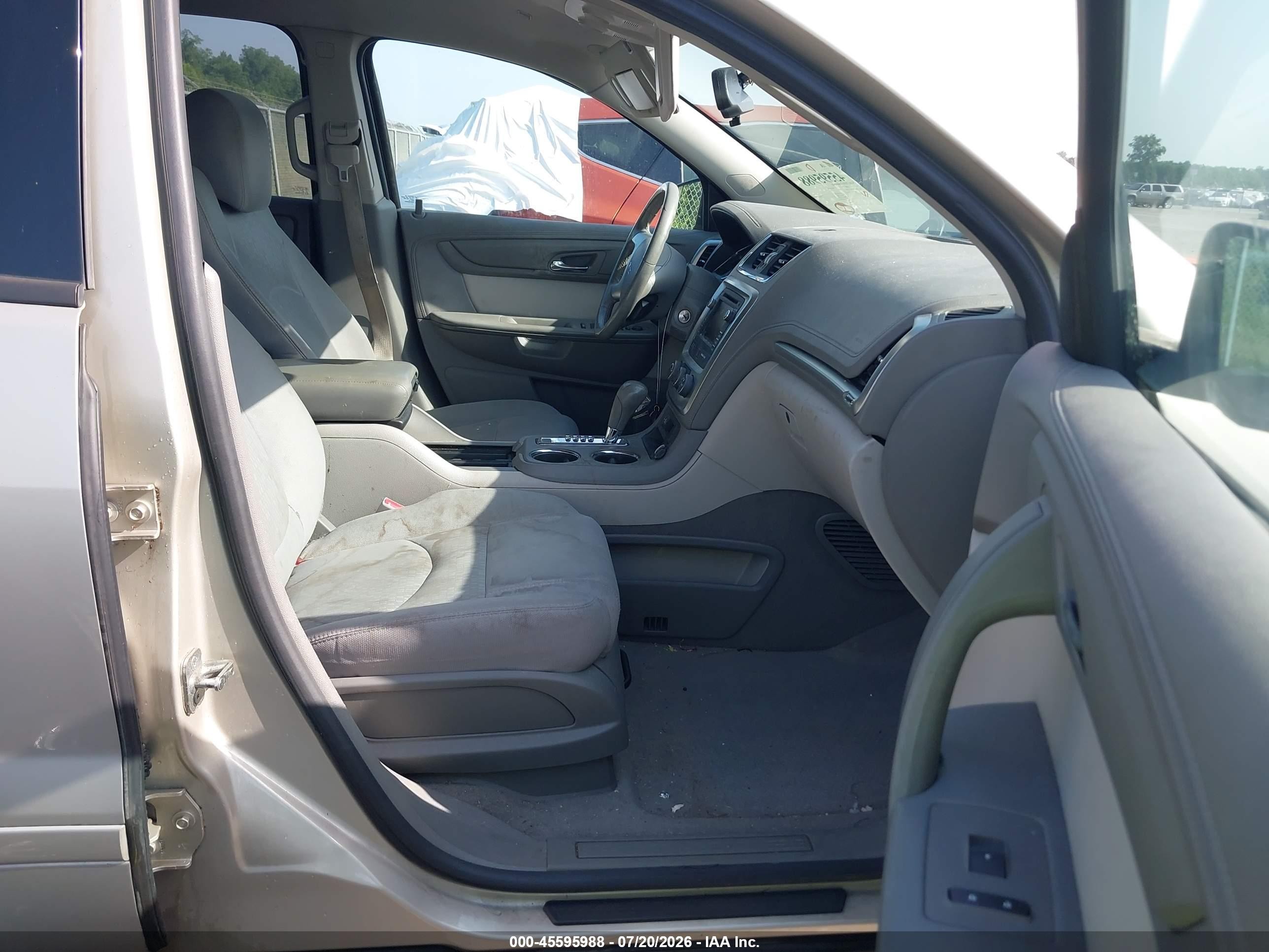 2014 Gmc Acadia Sle-1 Tan vin: 1GKKRNED4EJ215958