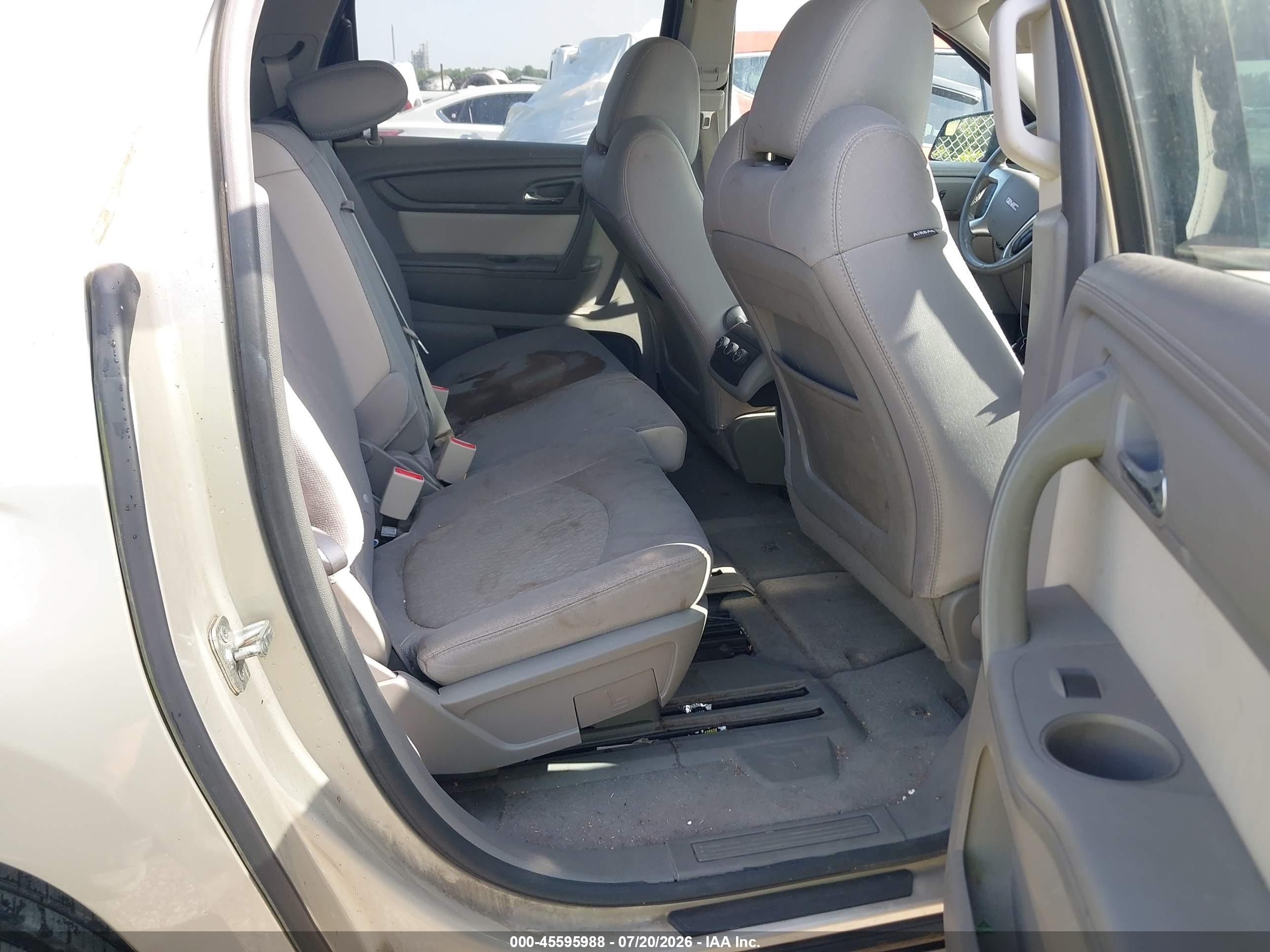 2014 Gmc Acadia Sle-1 Tan vin: 1GKKRNED4EJ215958
