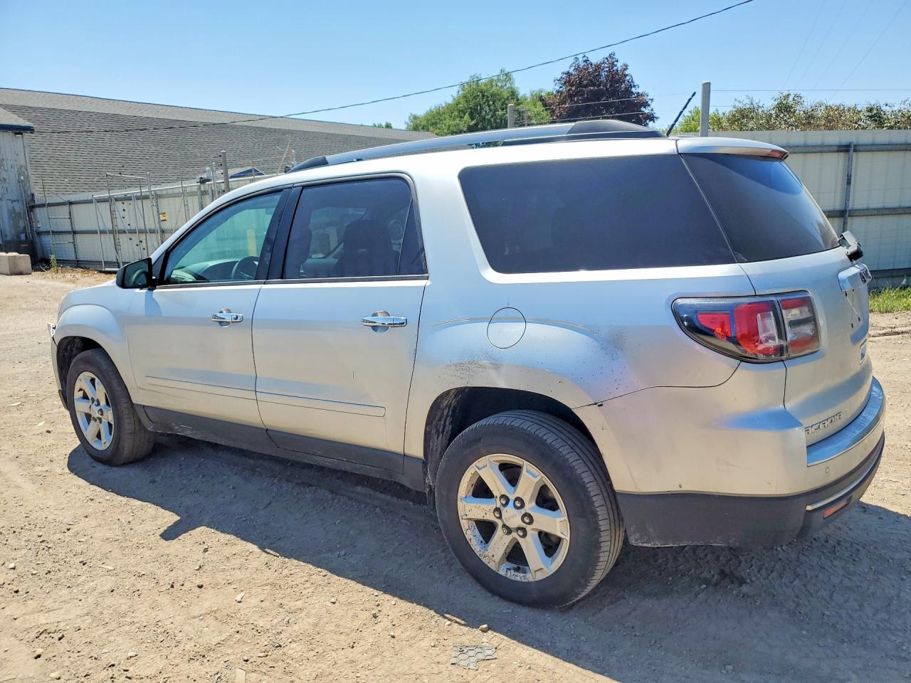 2015 Gmc Acadia Sle Silver vin: 1GKKRNED4FJ277703