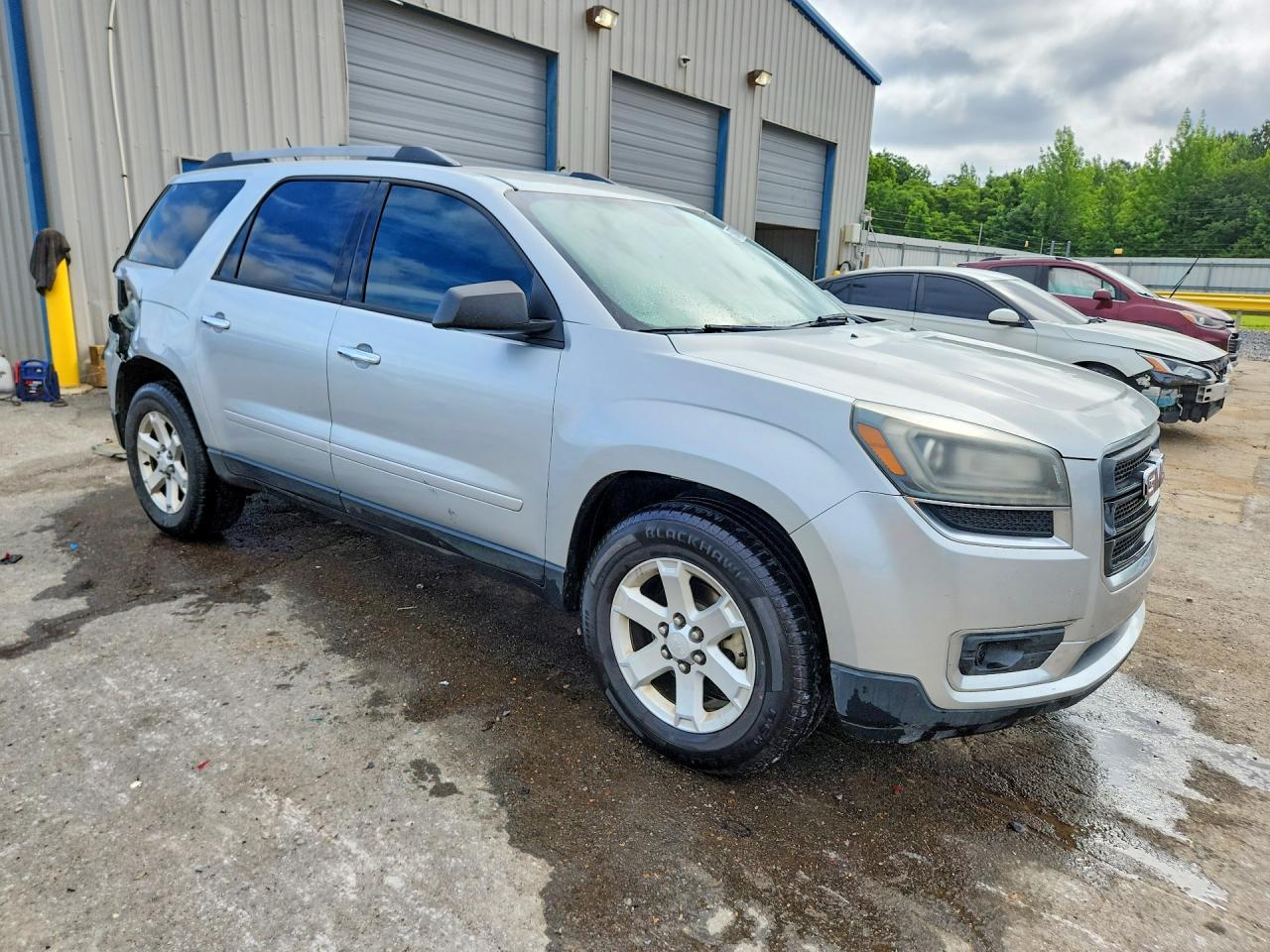2013 Gmc Acadia Sle Silver vin: 1GKKRNED5DJ257375