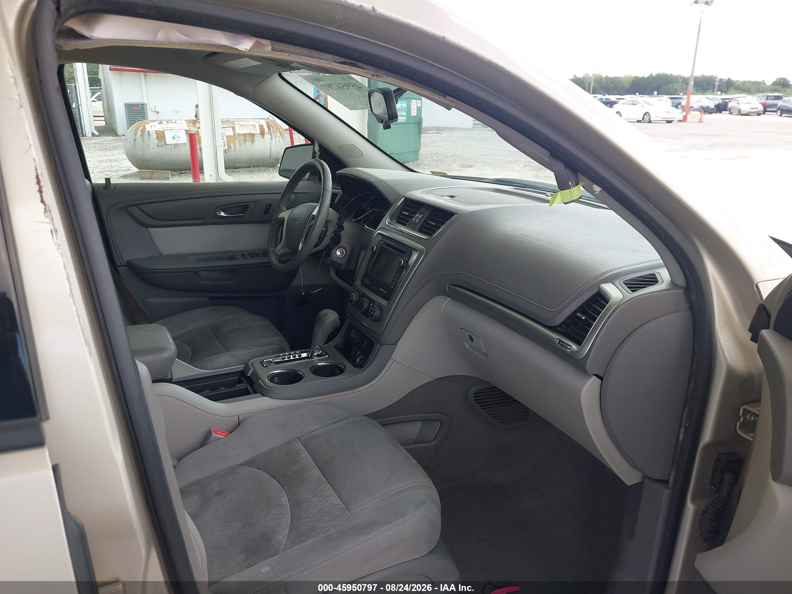 2015 Gmc Acadia Sle-1 Gold vin: 1GKKRNED5FJ136316