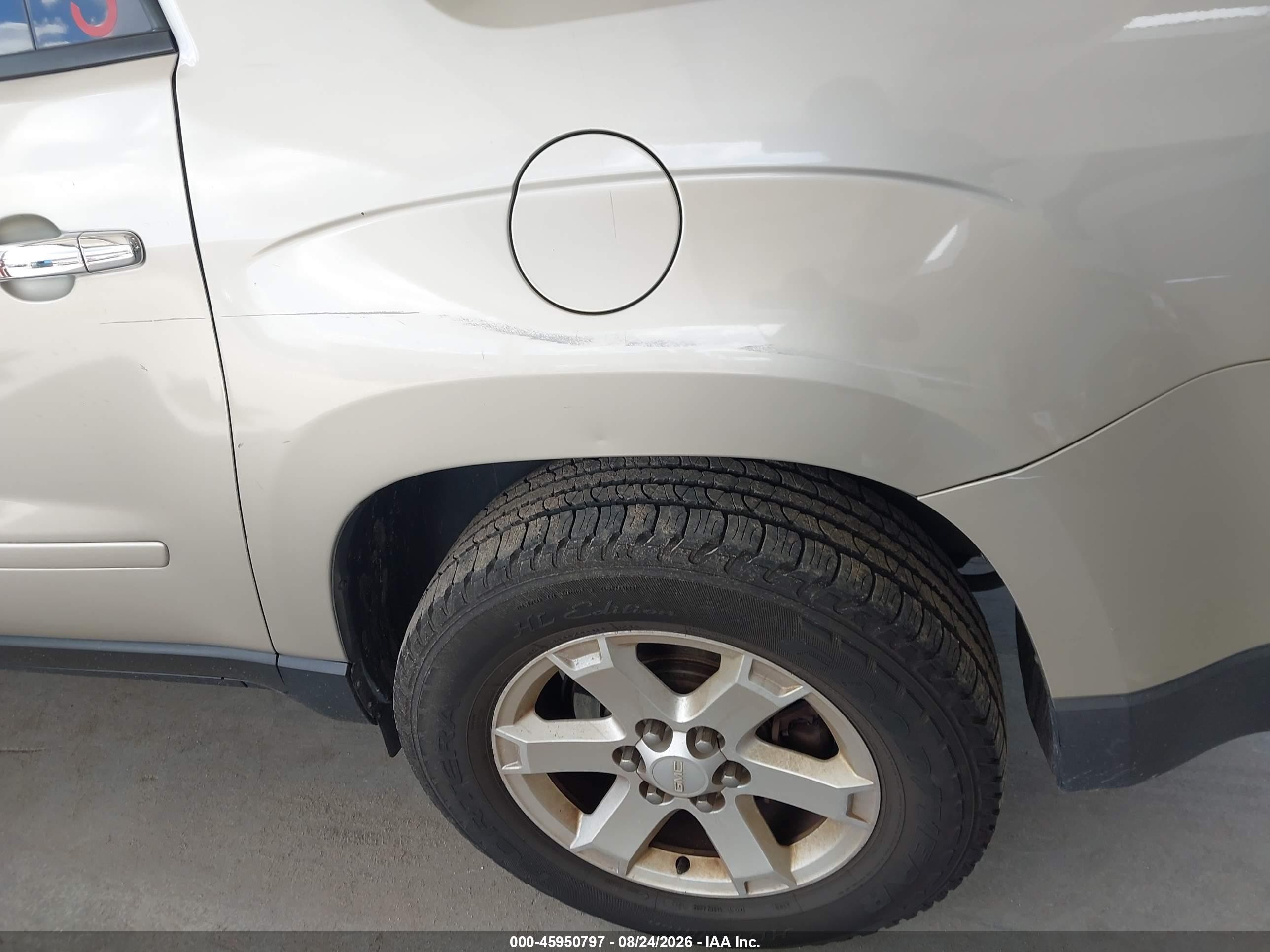 2015 Gmc Acadia Sle-1 Gold vin: 1GKKRNED5FJ136316