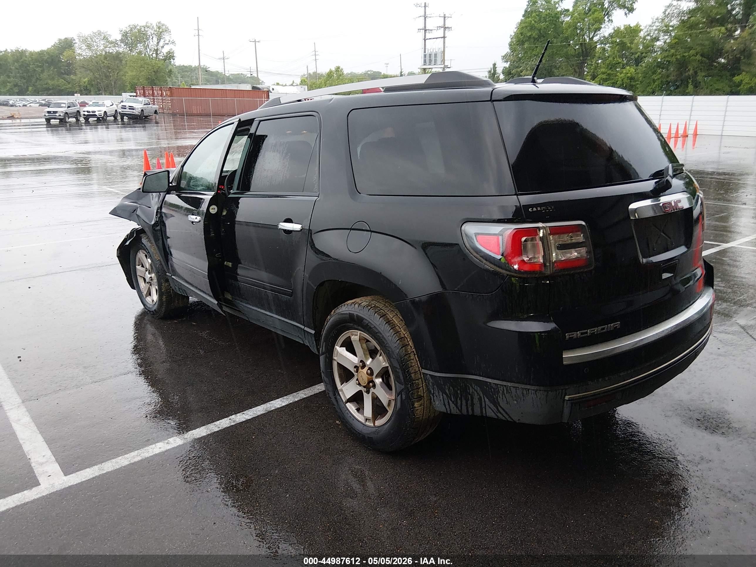 2016 Gmc Acadia Sle-1 Черный vin: 1GKKRNED5GJ260832
