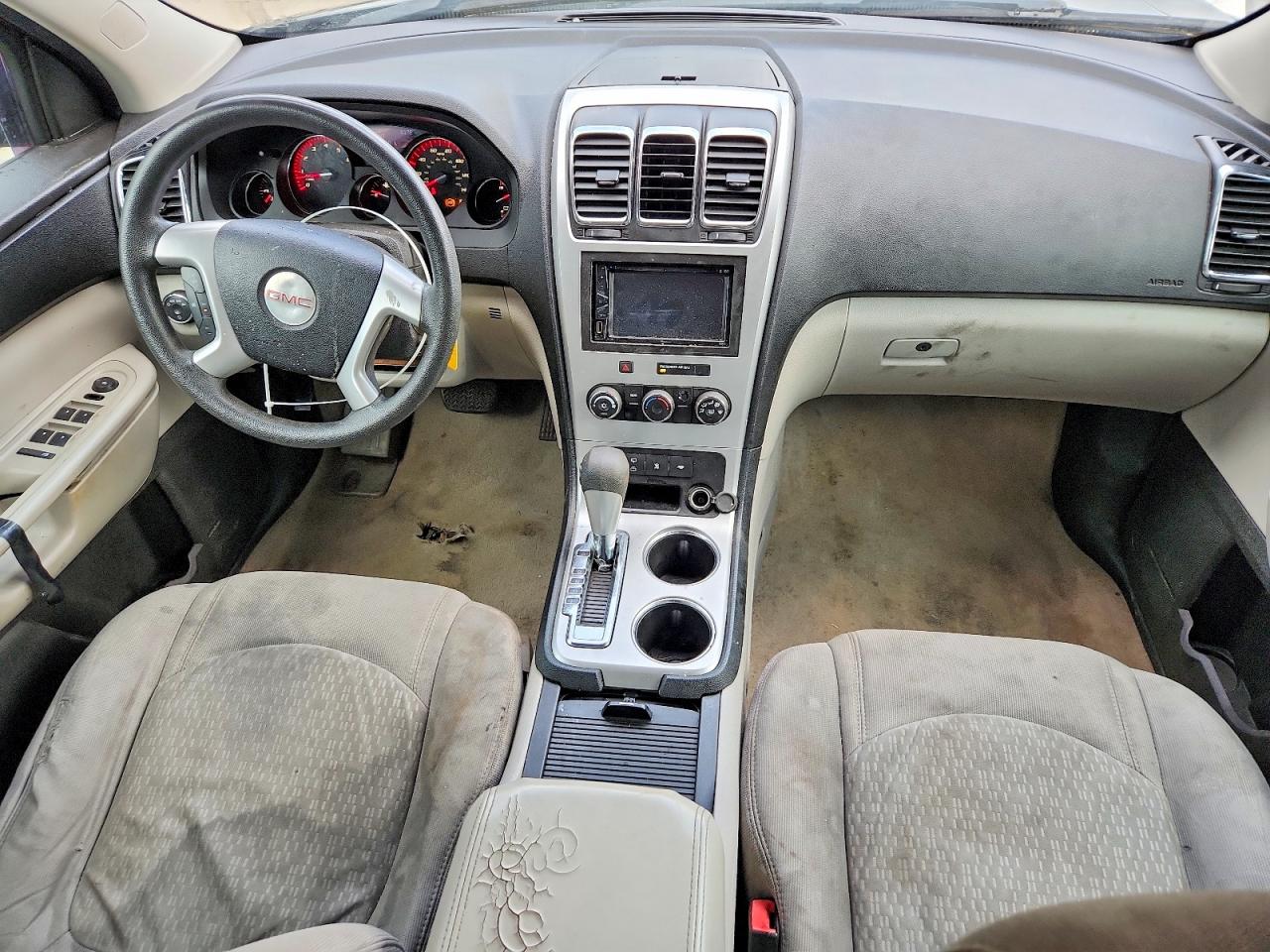 2011 Gmc Acadia Sle Gray vin: 1GKKRNED6BJ109510