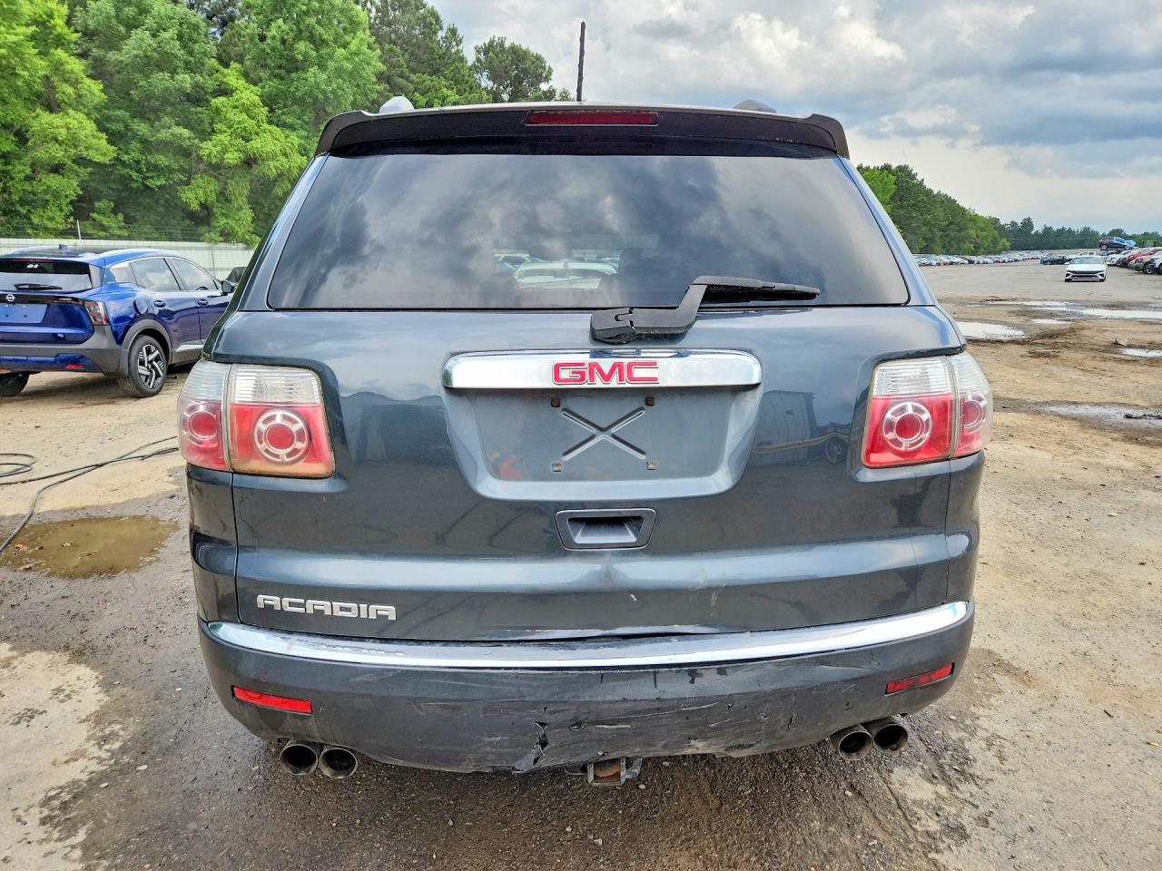 2011 Gmc Acadia Sle Gray vin: 1GKKRNED6BJ109510