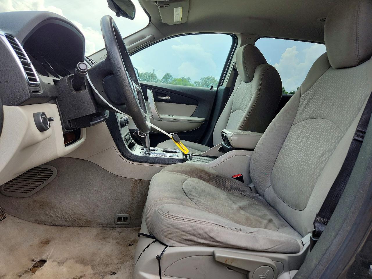 2011 Gmc Acadia Sle Gray vin: 1GKKRNED6BJ109510