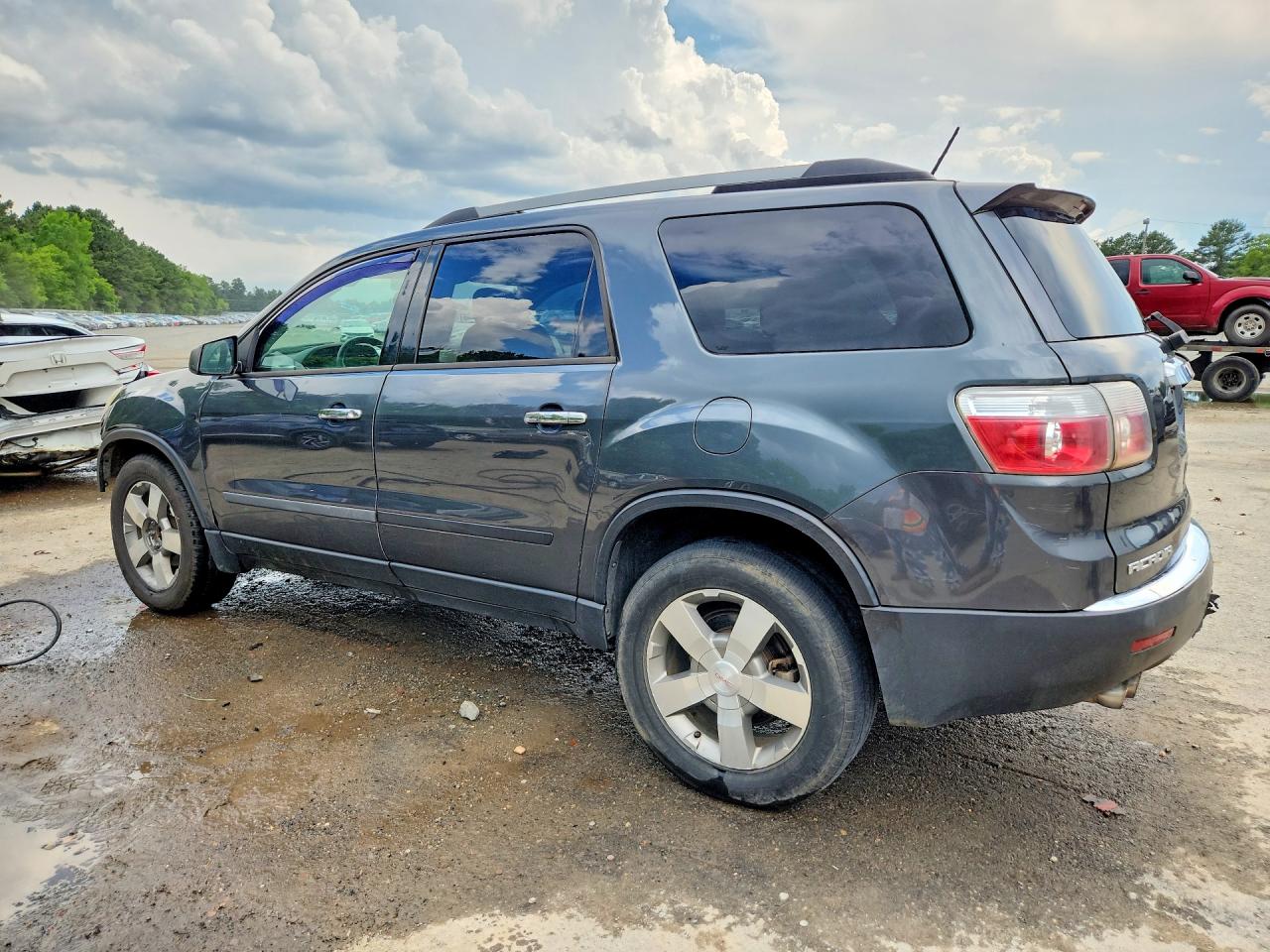 2011 Gmc Acadia Sle Gray vin: 1GKKRNED6BJ109510
