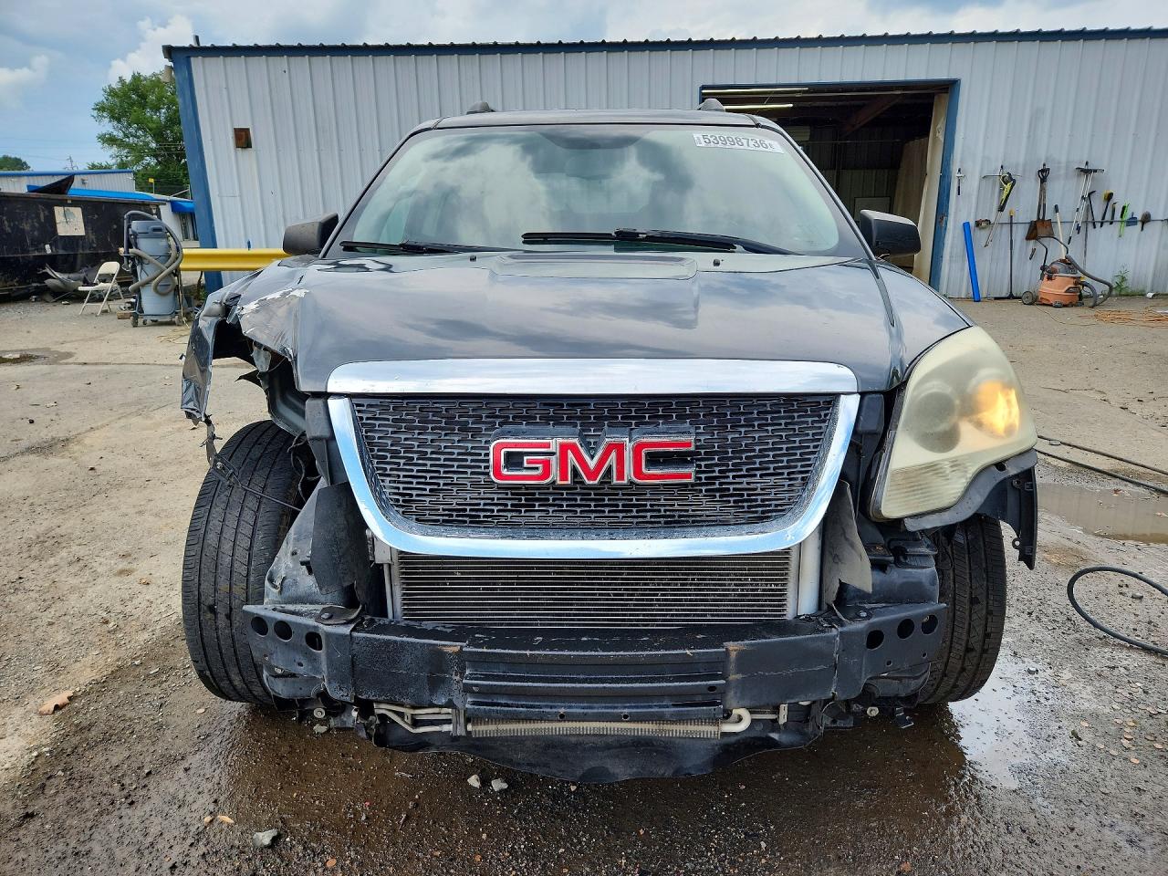 2011 Gmc Acadia Sle Gray vin: 1GKKRNED6BJ109510