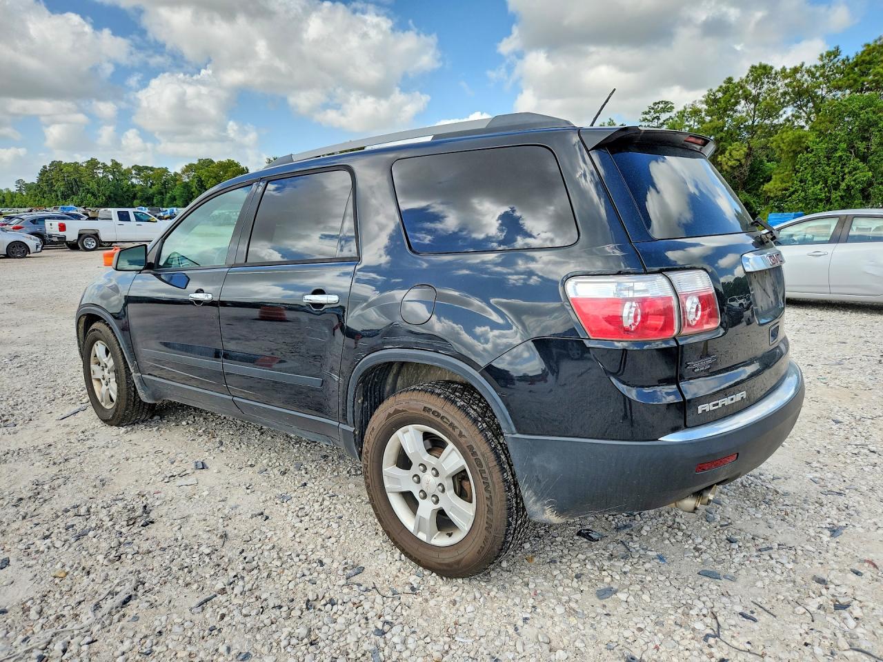 2011 Gmc Acadia Sle Black vin: 1GKKRNED6BJ363153