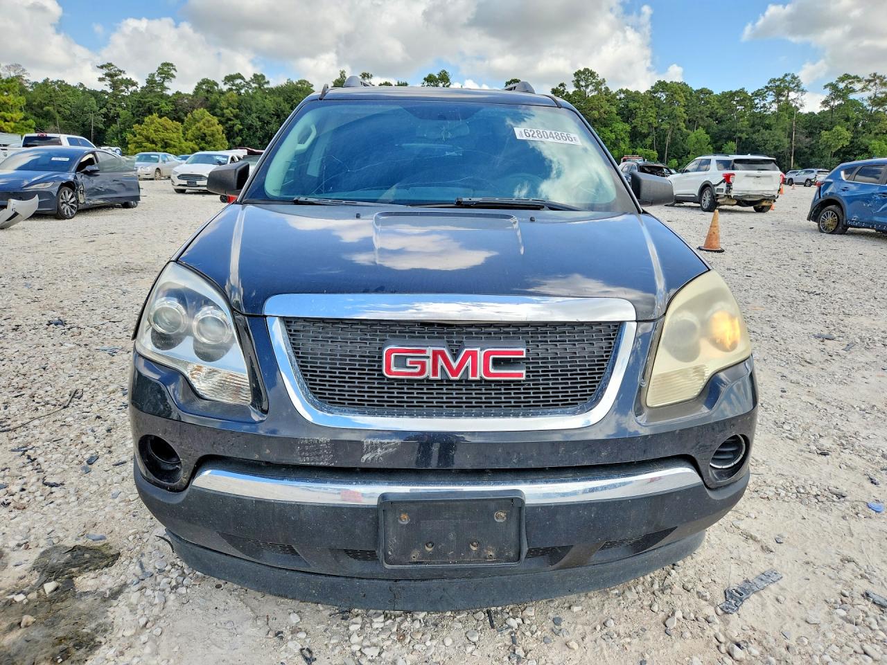 2011 Gmc Acadia Sle Black vin: 1GKKRNED6BJ363153