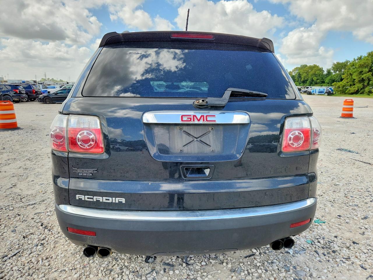 2011 Gmc Acadia Sle Black vin: 1GKKRNED6BJ363153