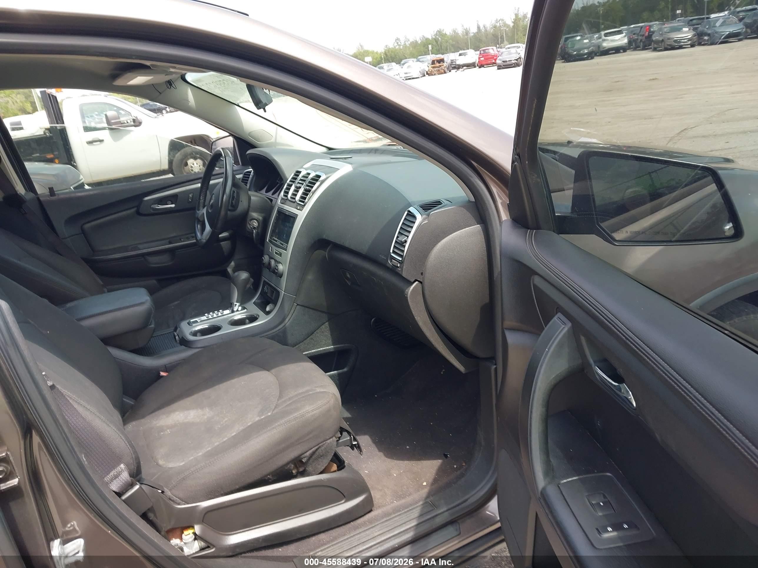 2012 Gmc Acadia Sl Brown vin: 1GKKRNED6CJ174178