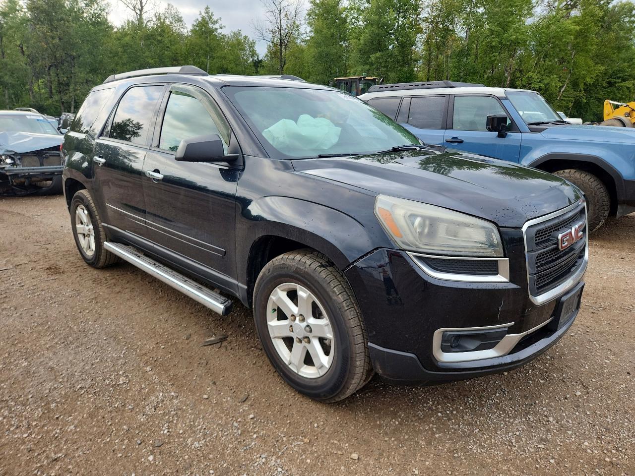 2013 Gmc Acadia Sle Black vin: 1GKKRNED7DJ212941
