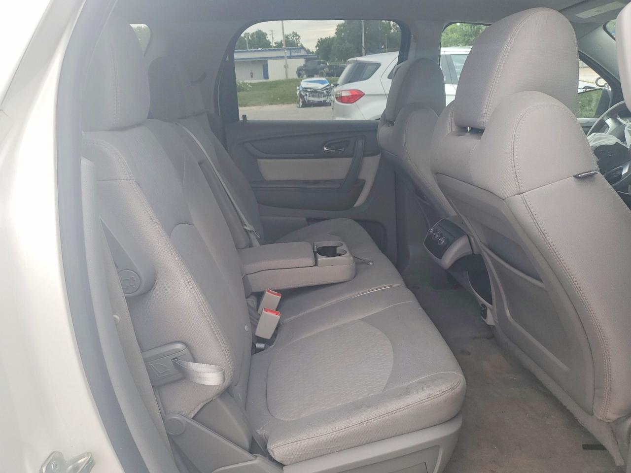 2015 Gmc Acadia Sle White vin: 1GKKRNED7FJ118903