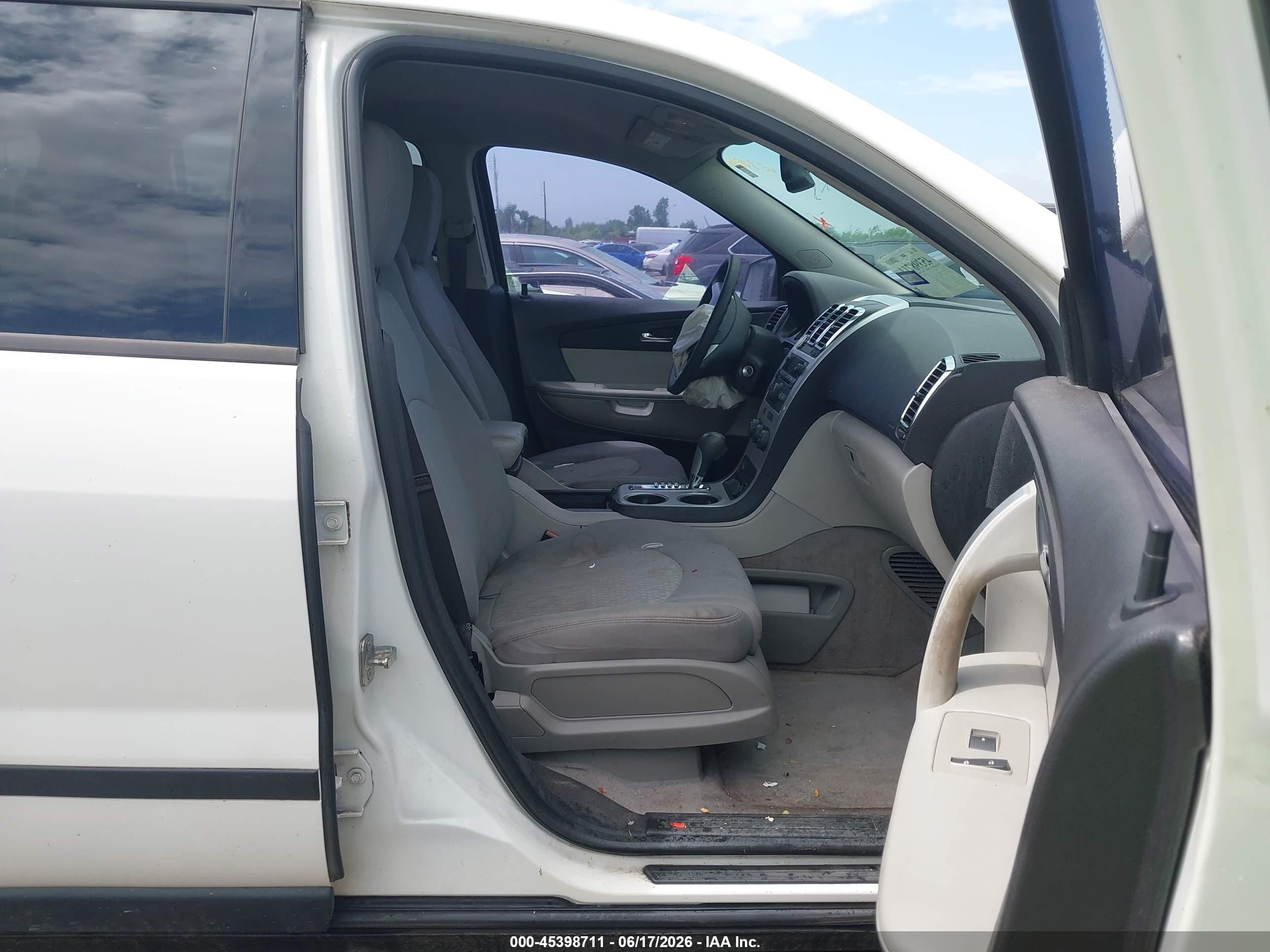 2011 Gmc Acadia Sl Black vin: 1GKKRNED8BJ367642