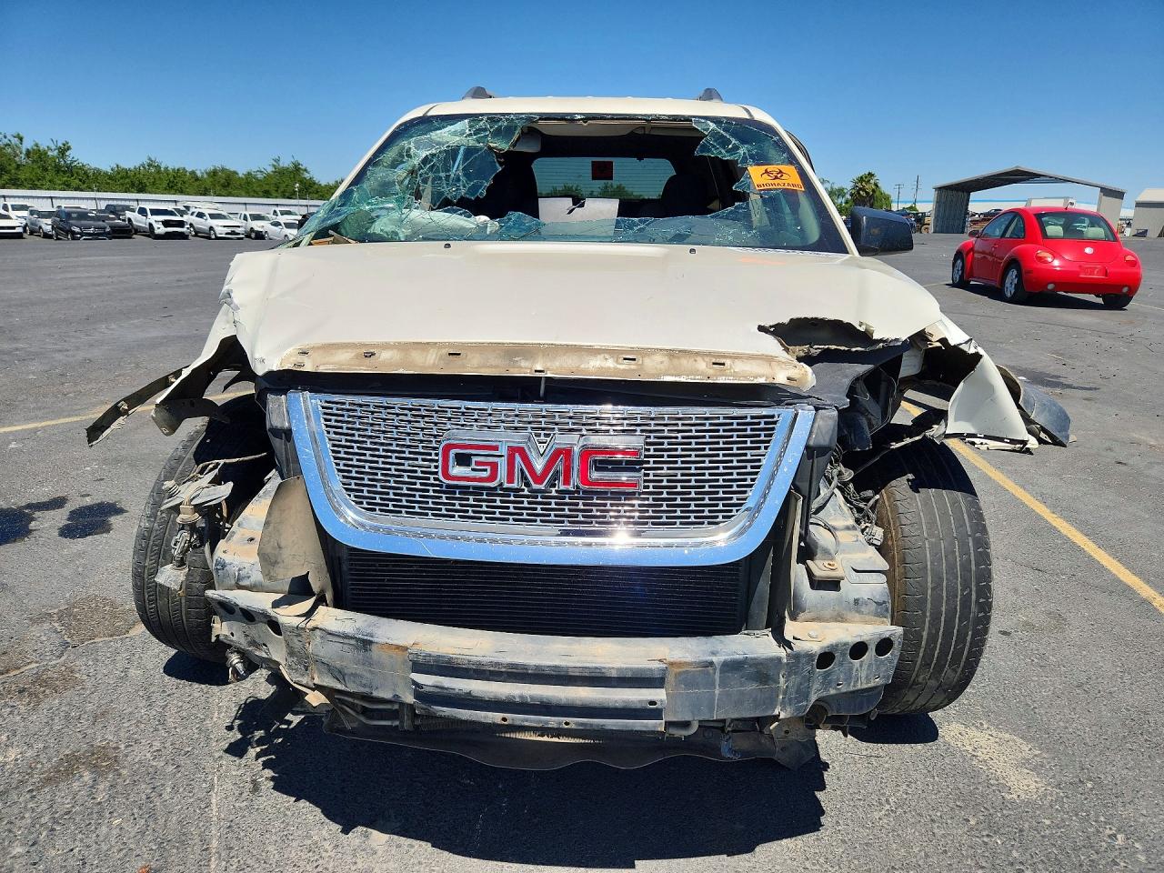 2012 Gmc Acadia Sle White vin: 1GKKRNED8CJ145555