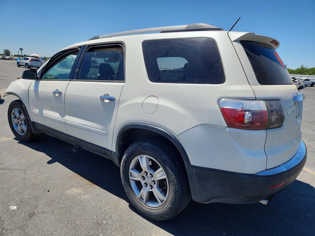 2012 Gmc Acadia Sle White vin: 1GKKRNED8CJ145555